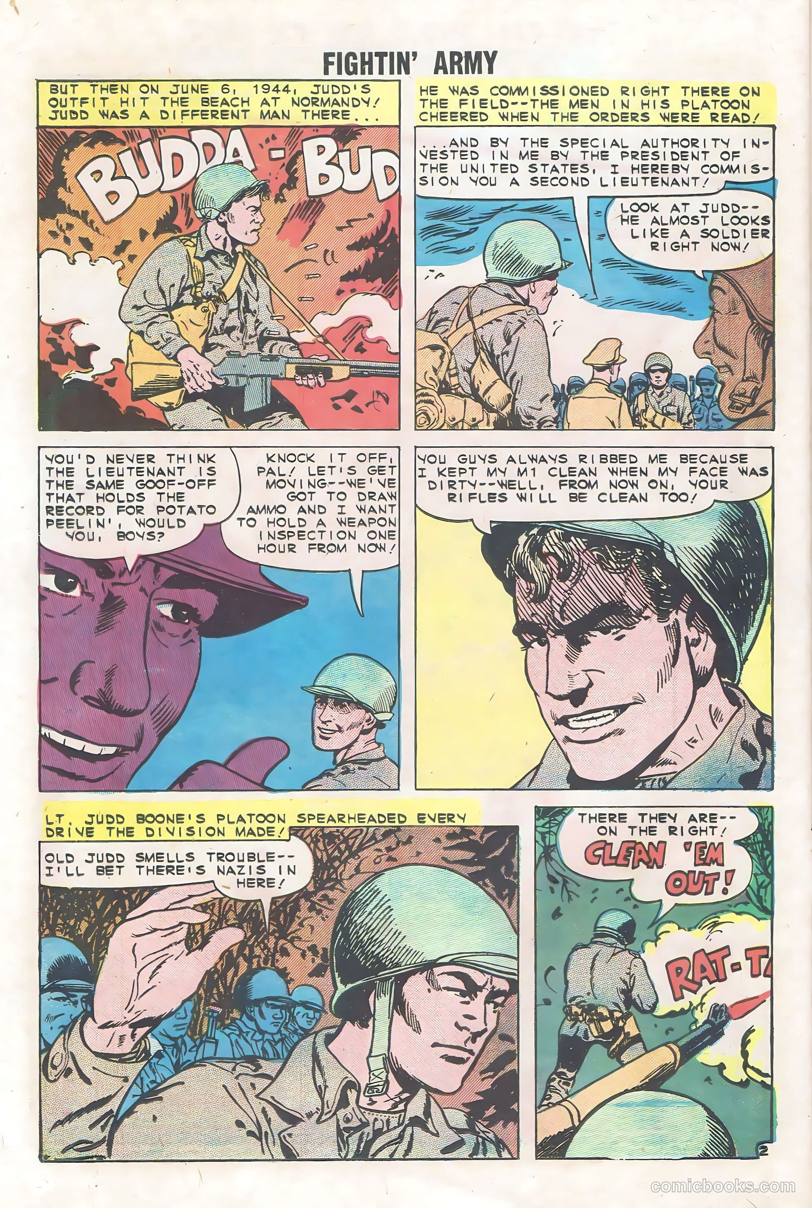 Fightin' Army #33 (1960) — page 26 of 36