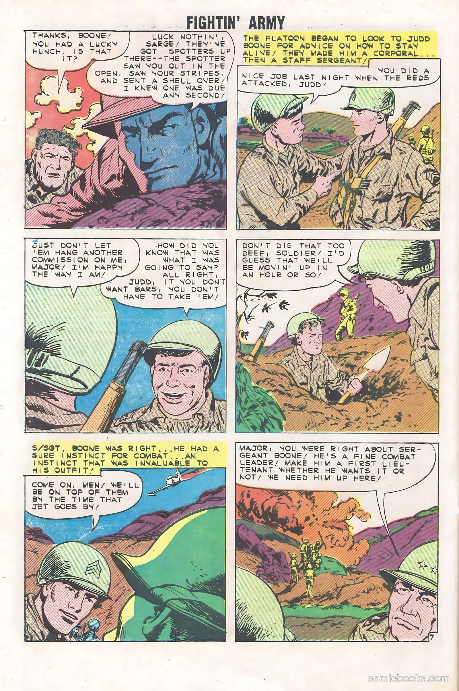 Fightin' Army #33 (1960) — page 32 of 36