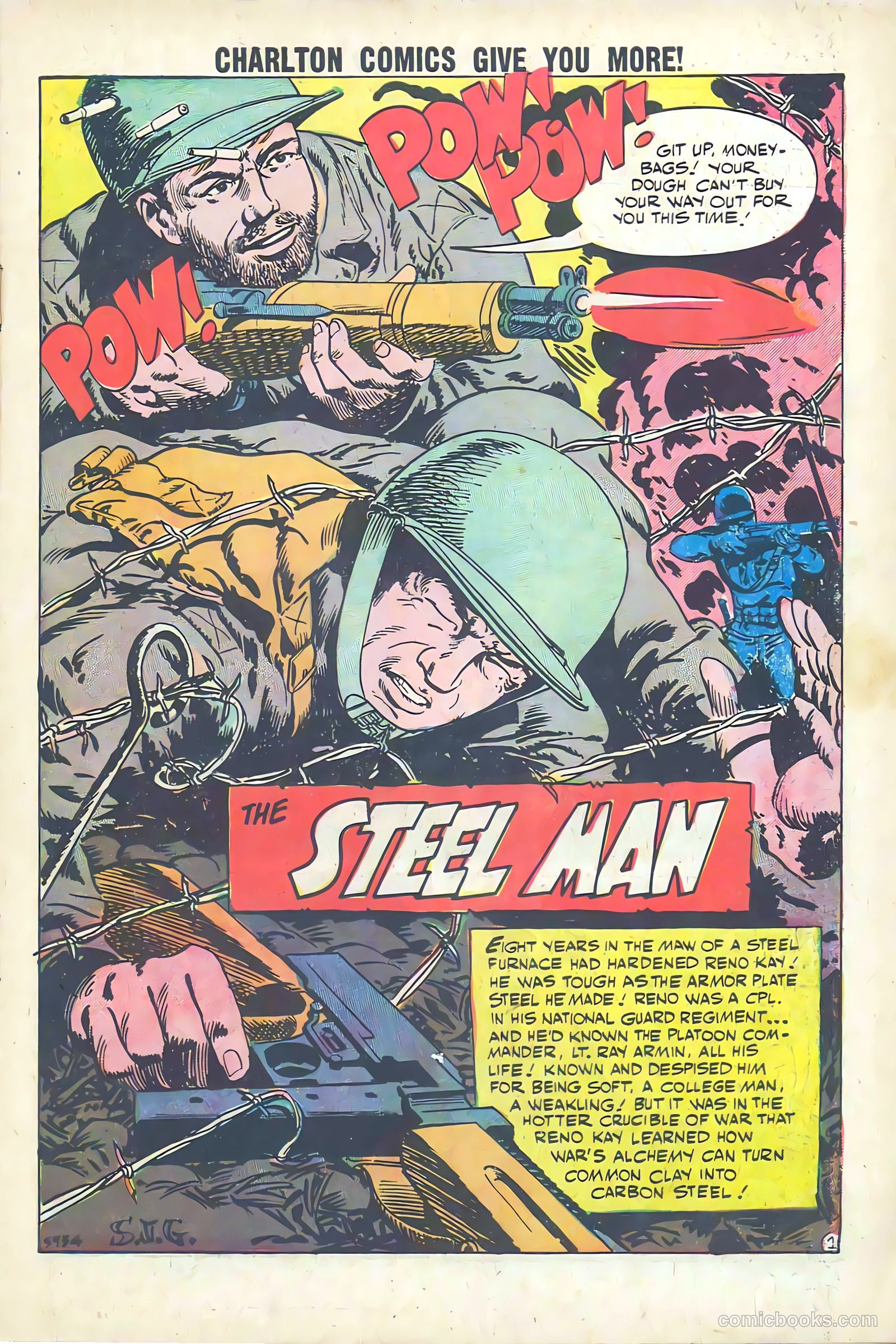 Fightin' Army #34 (1960) — page 3 of 36