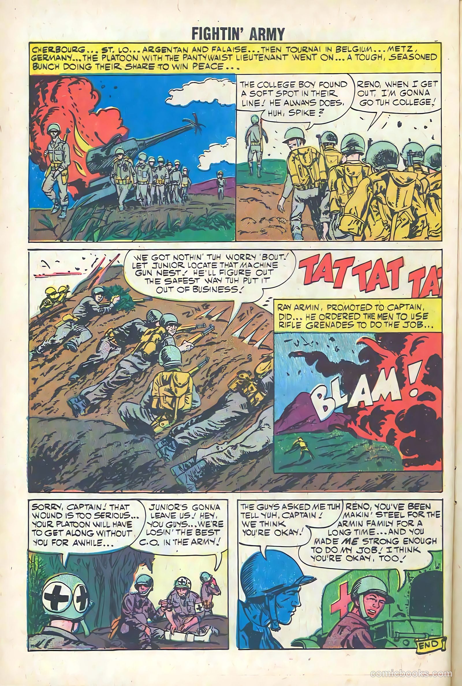 Fightin' Army #34 (1960) — page 10 of 36