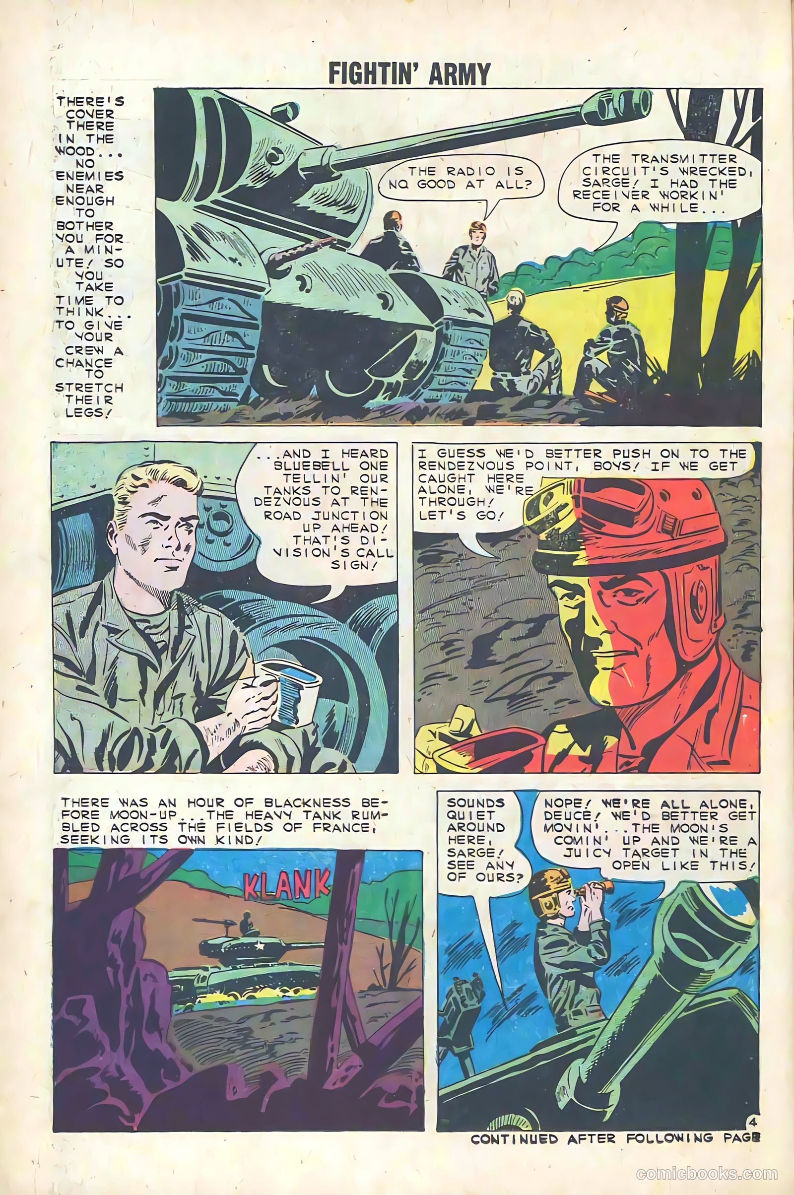 Fightin' Army #34 (1960) — page 14 of 36