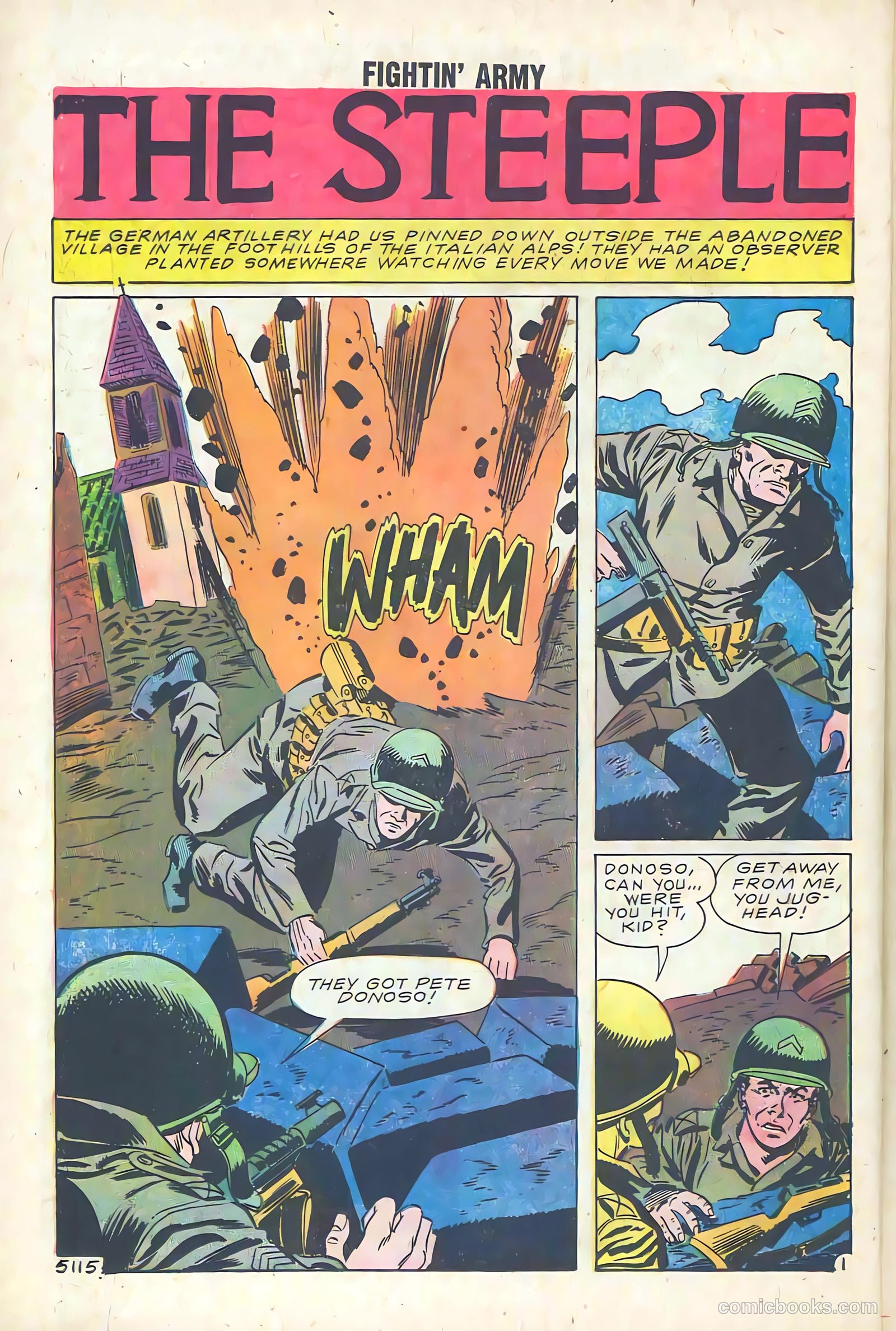 Fightin' Army #34 (1960) — page 26 of 36