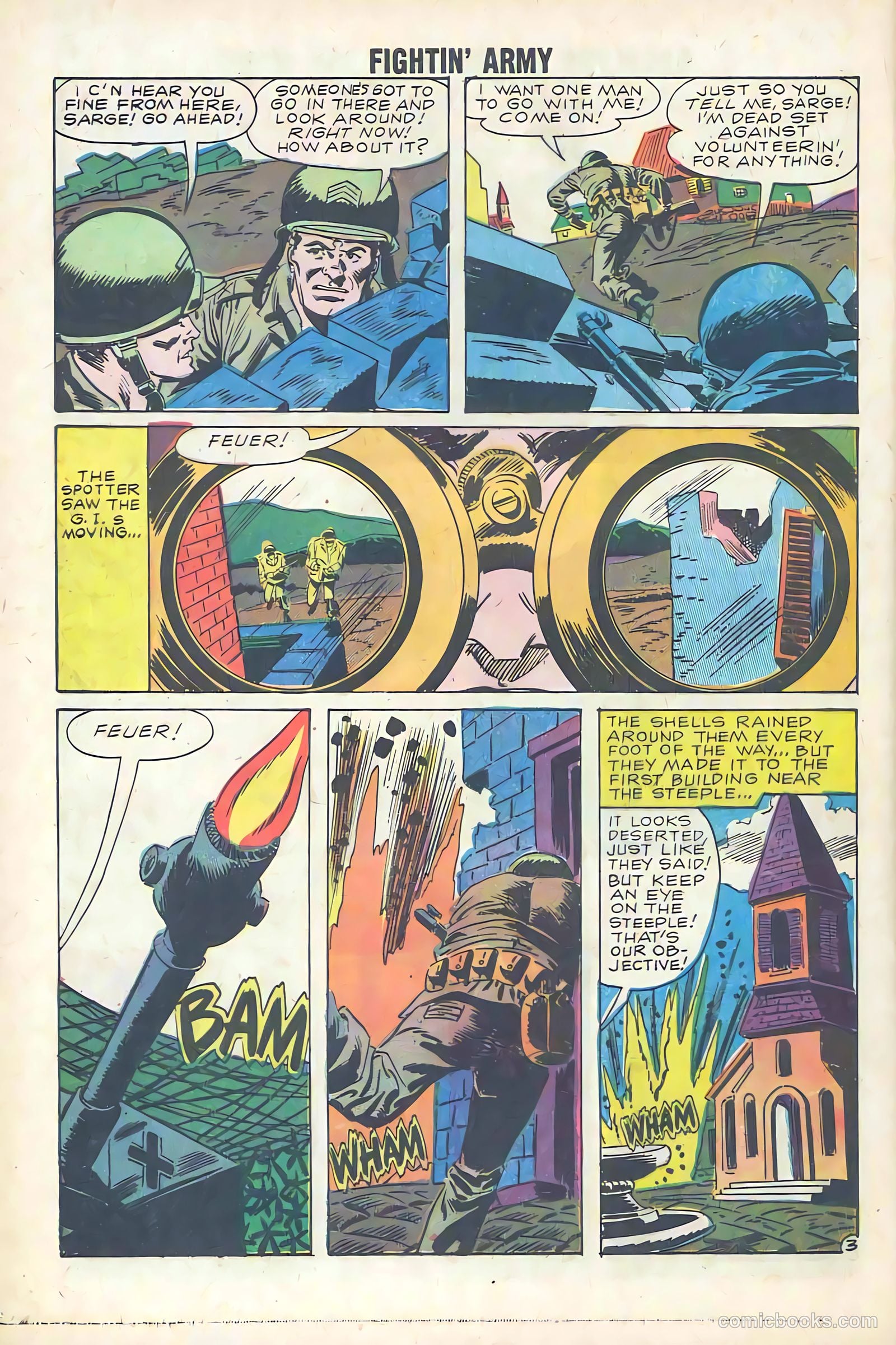 Fightin' Army #34 (1960) — page 28 of 36