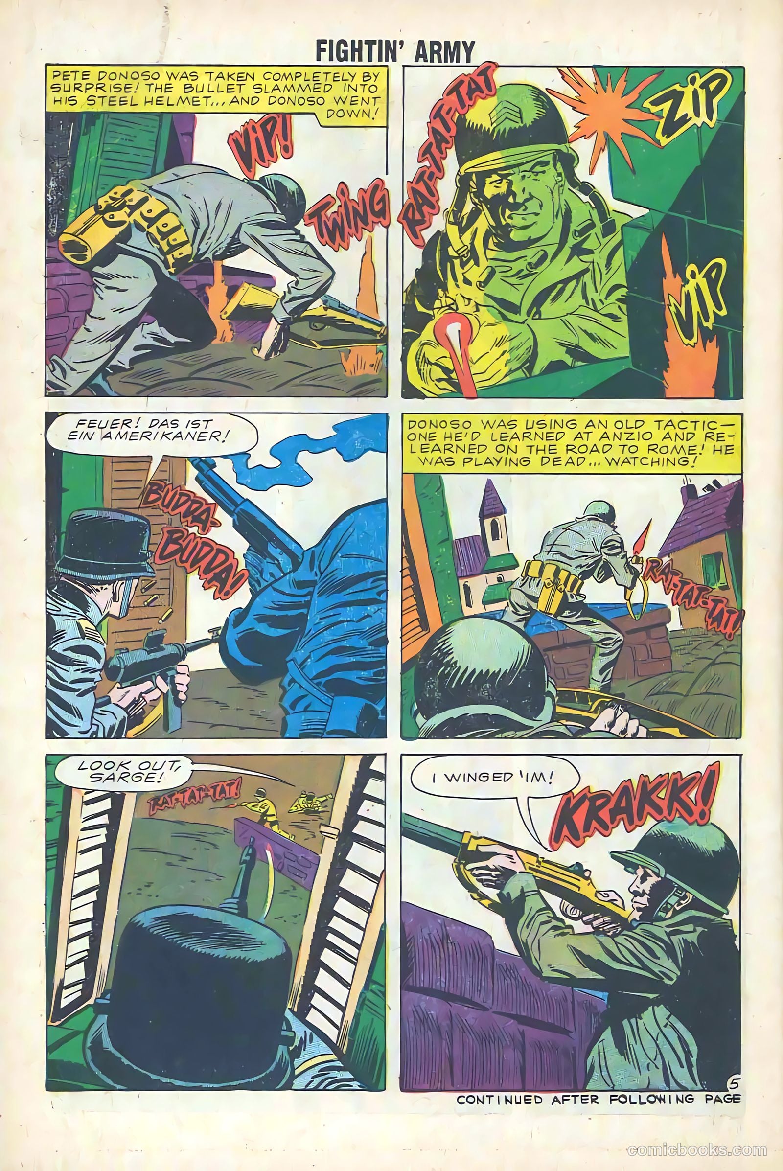 Fightin' Army #34 (1960) — page 30 of 36