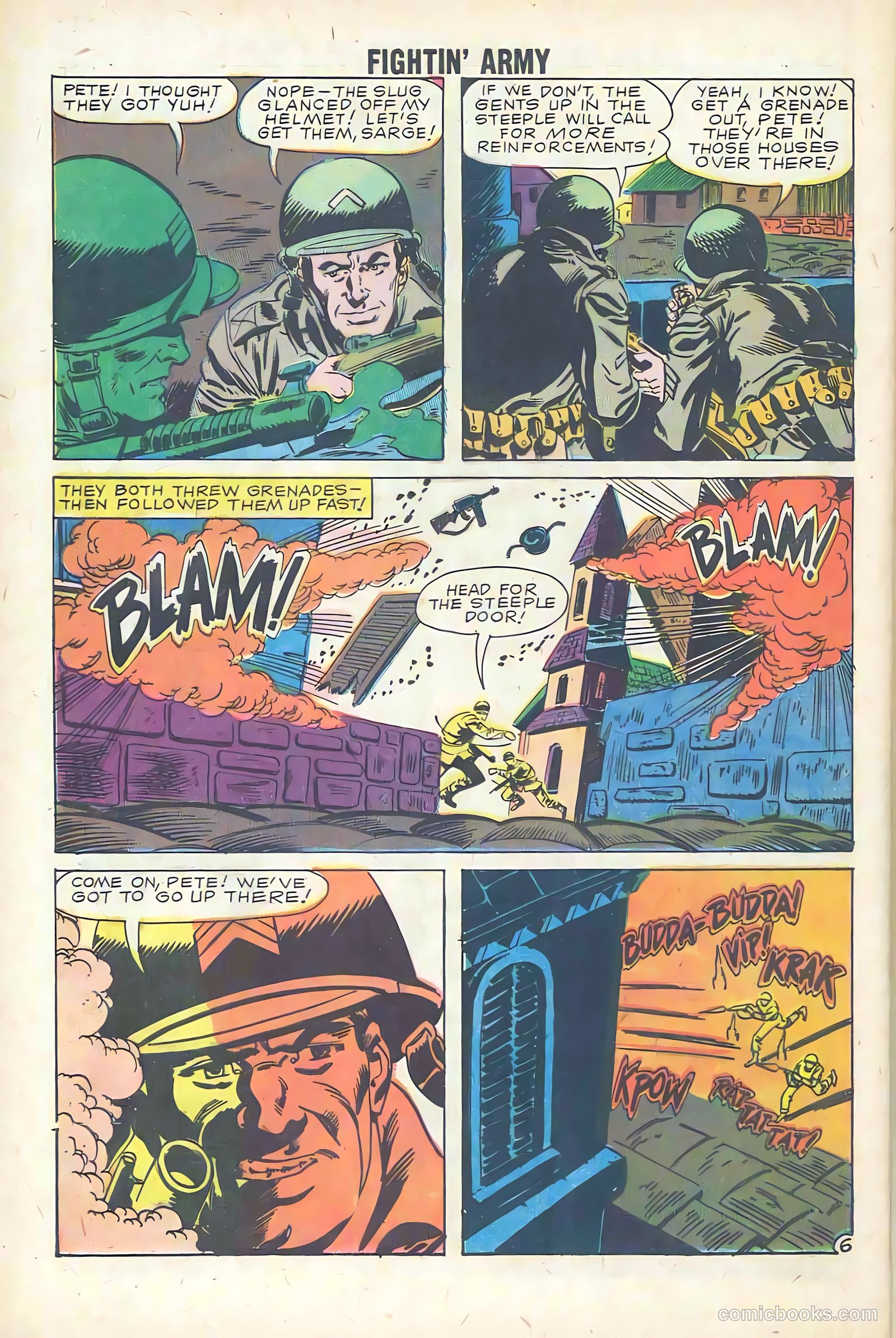 Fightin' Army #34 (1960) — page 32 of 36
