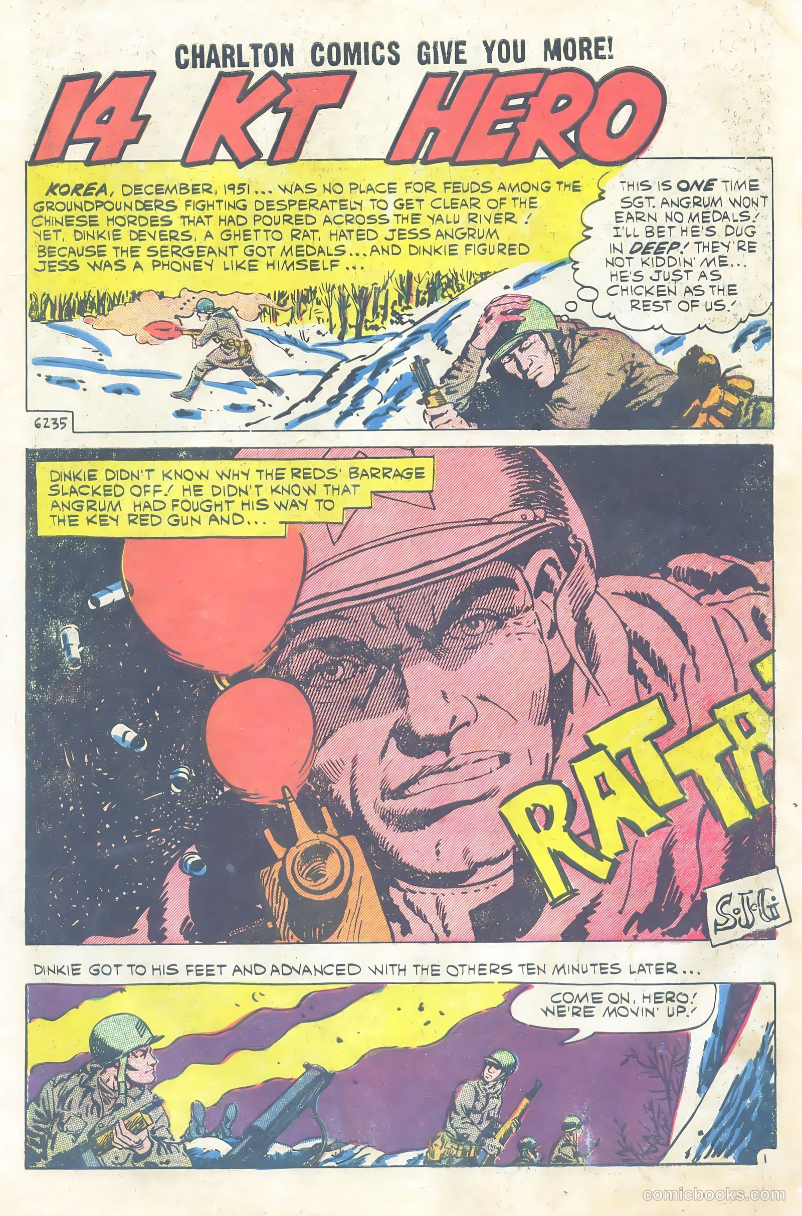 Fightin' Army #35 (1960) — page 3 of 36