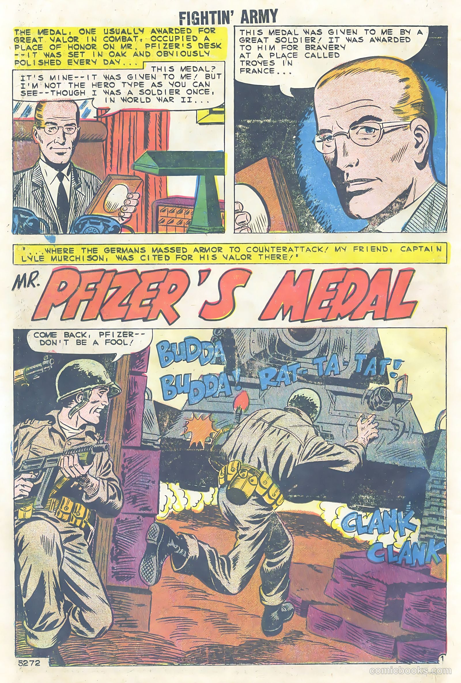 Fightin' Army #35 (1960) — page 26 of 36