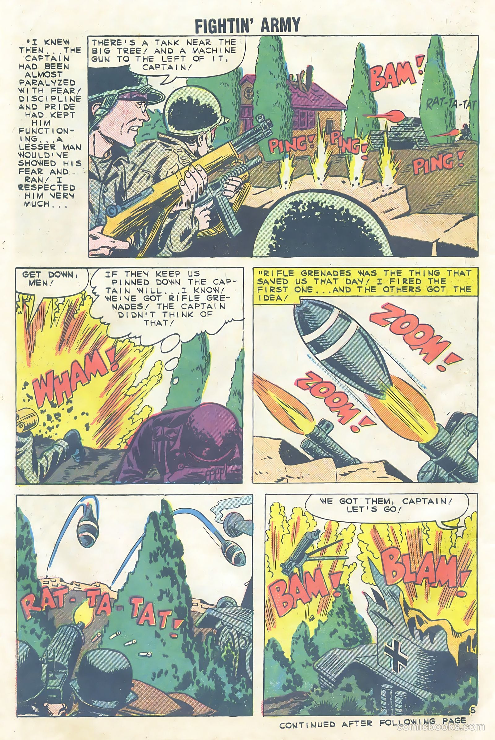 Fightin' Army #35 (1960) — page 30 of 36