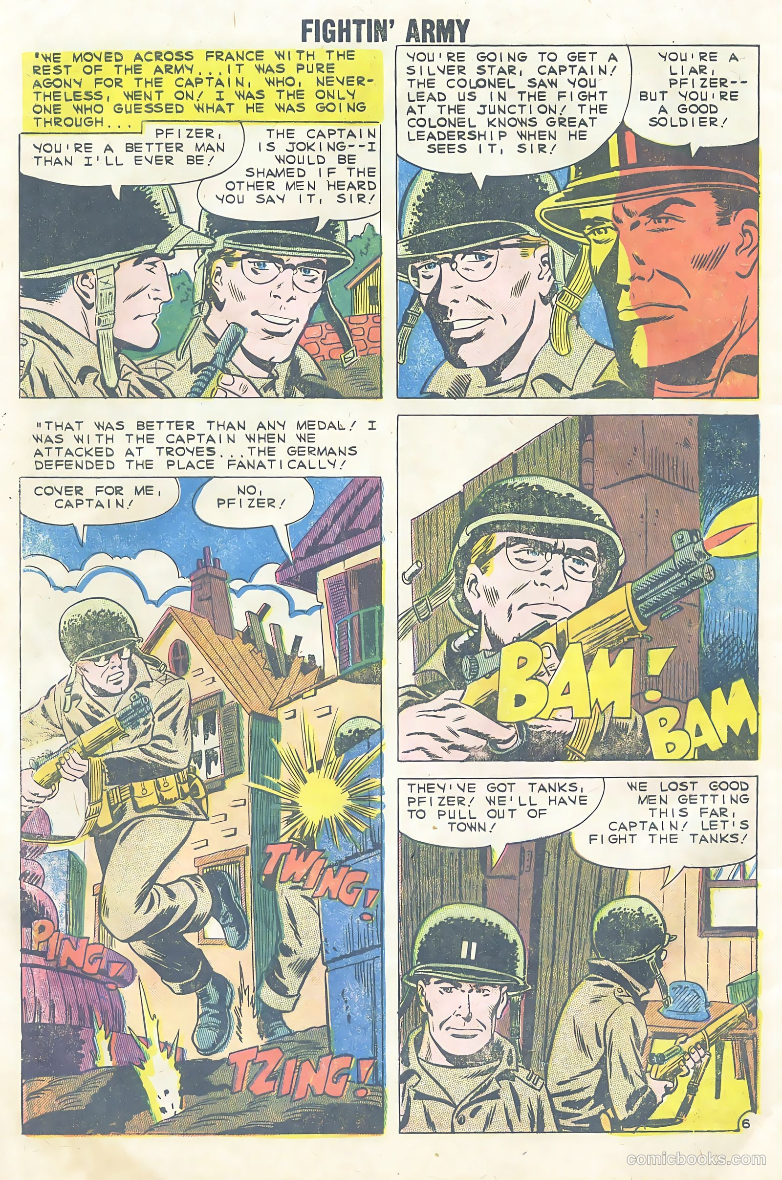 Fightin' Army #35 (1960) — page 32 of 36