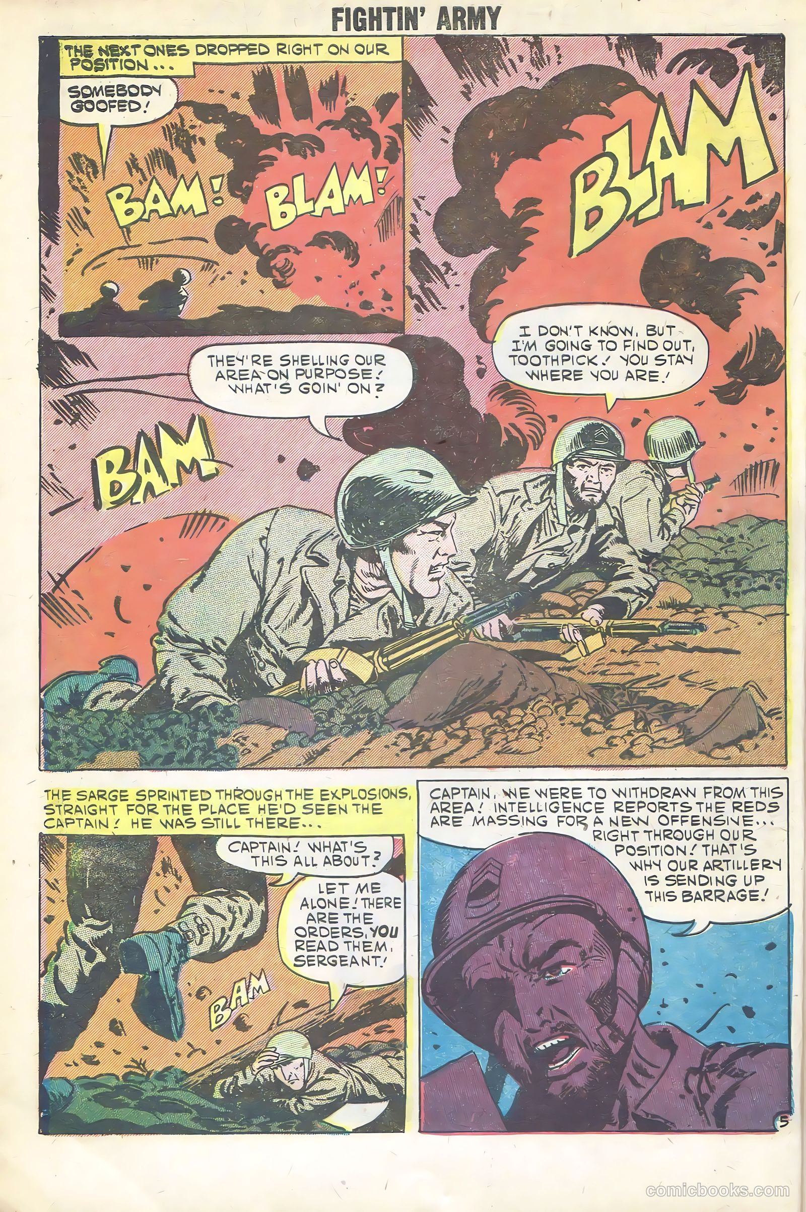 Fightin' Army #36 (1960) — page 8 of 36