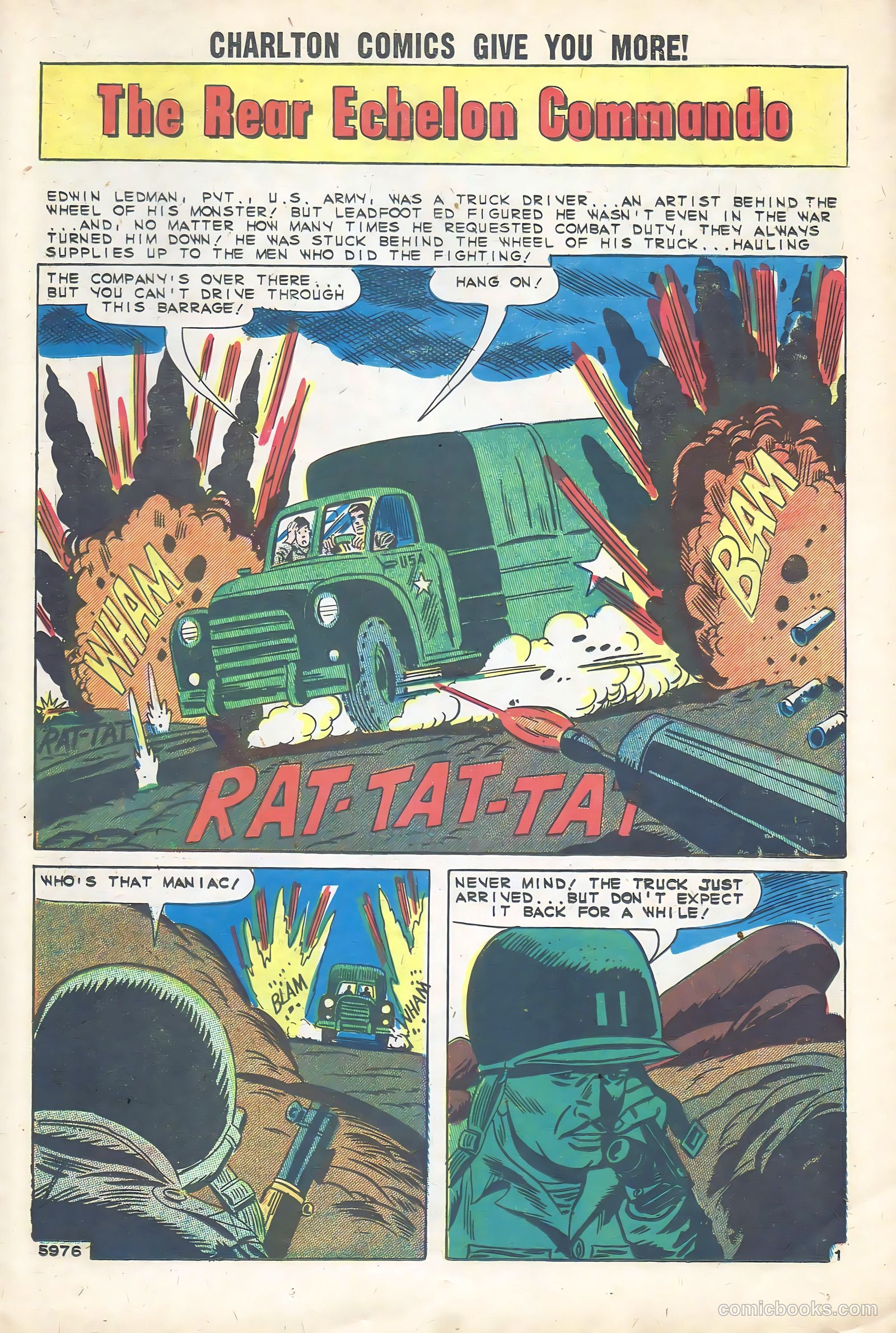 Fightin' Army #36 (1960) — page 23 of 36