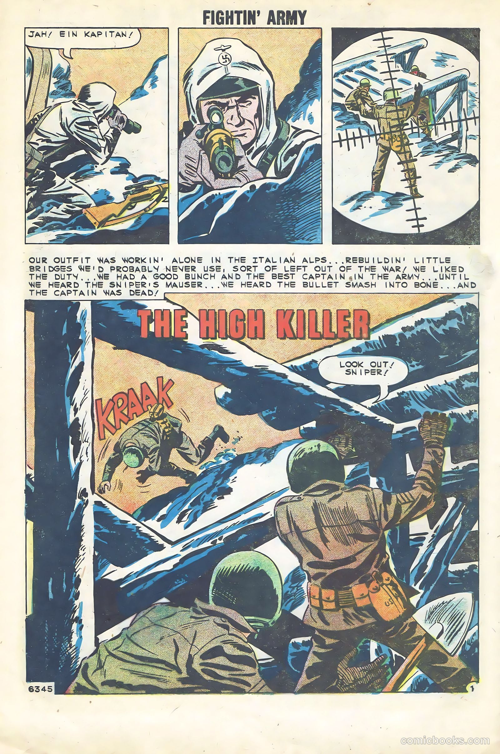 Fightin' Army #36 (1960) — page 28 of 36
