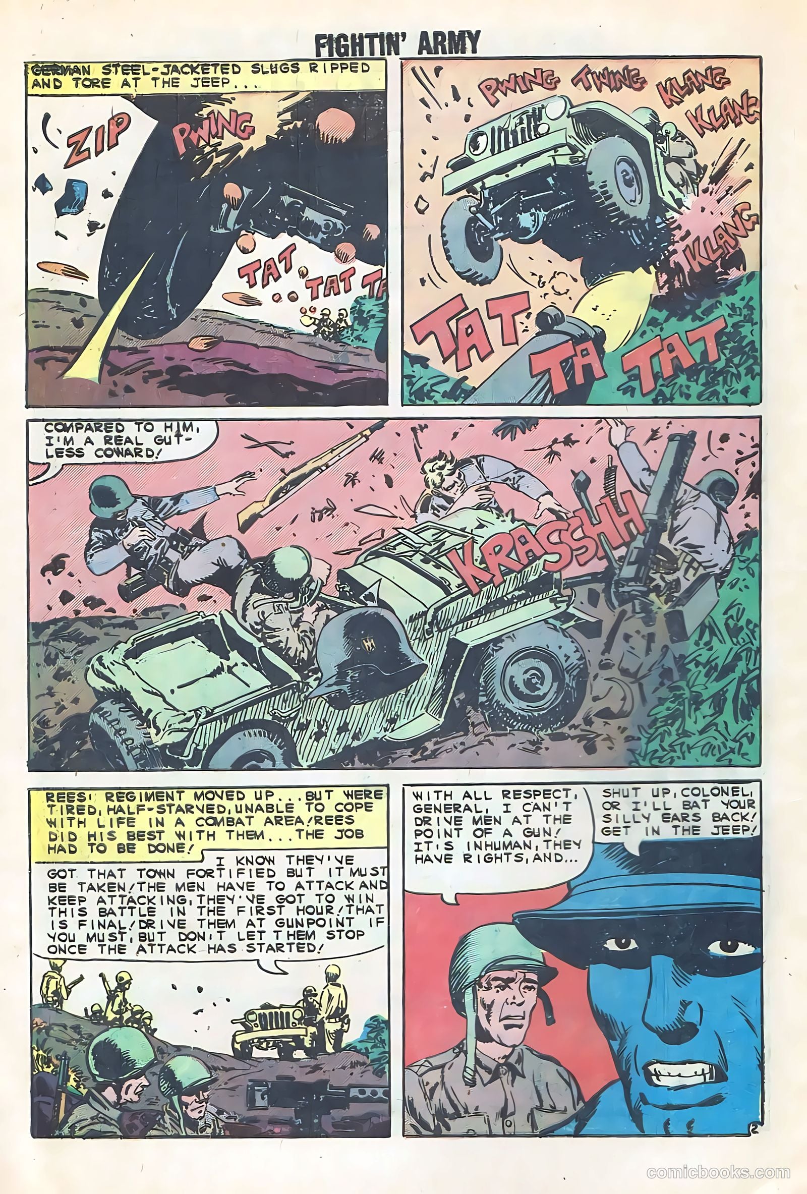 Fightin' Army #39 (1960) — page 4 of 36