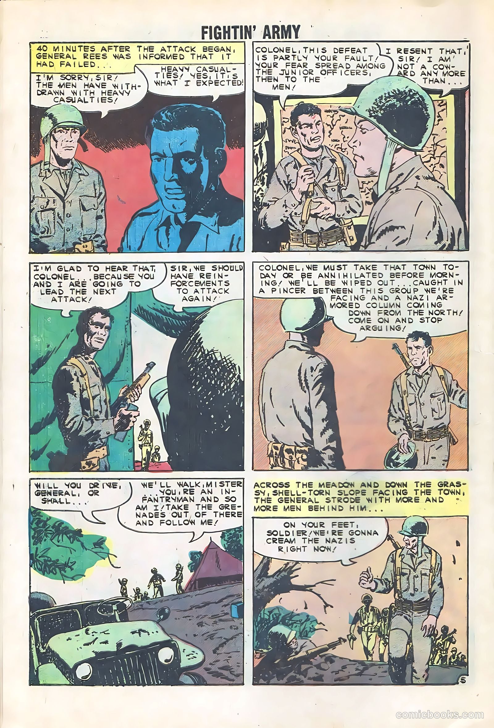 Fightin' Army #39 (1960) — page 8 of 36