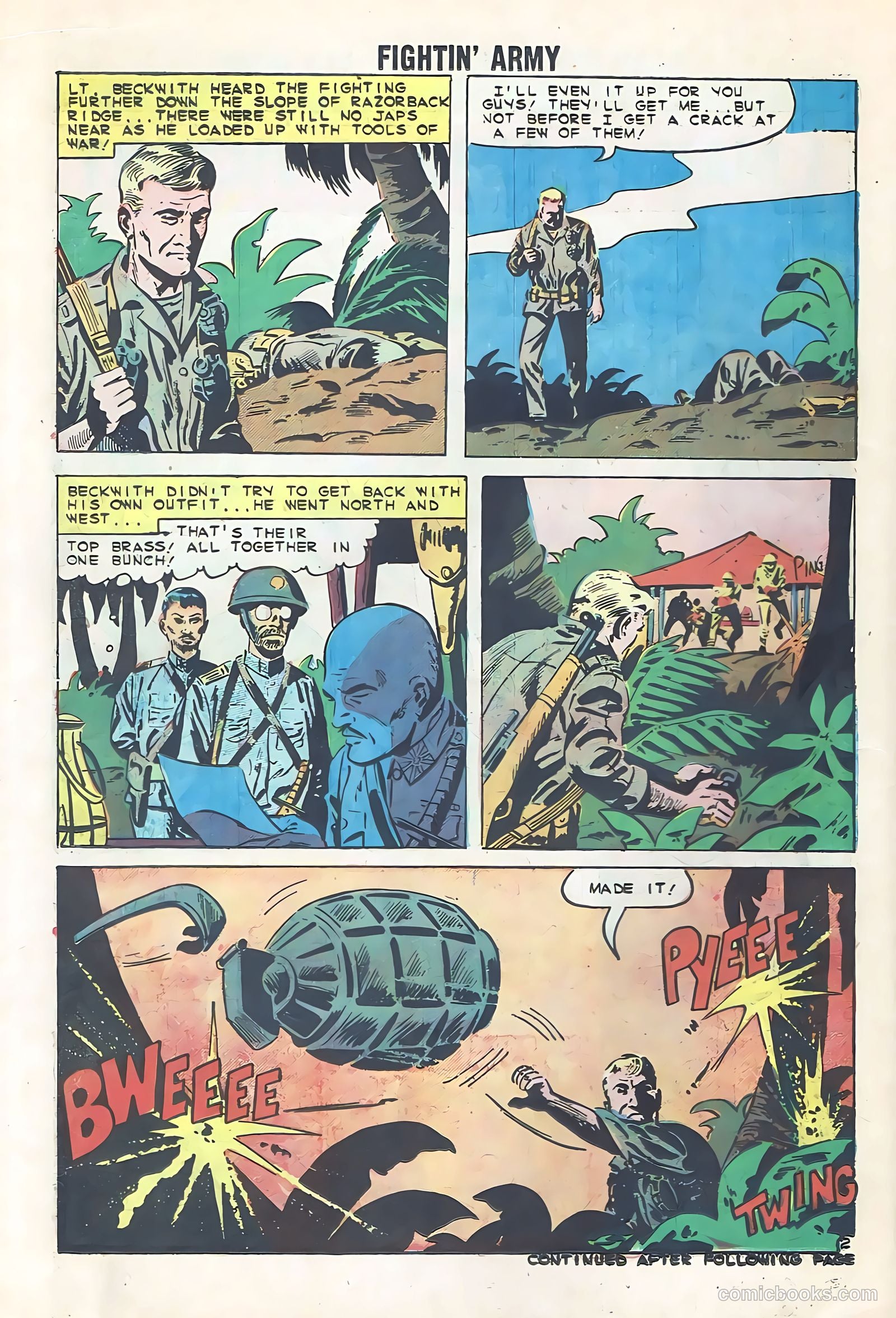 Fightin' Army #39 (1960) — page 14 of 36