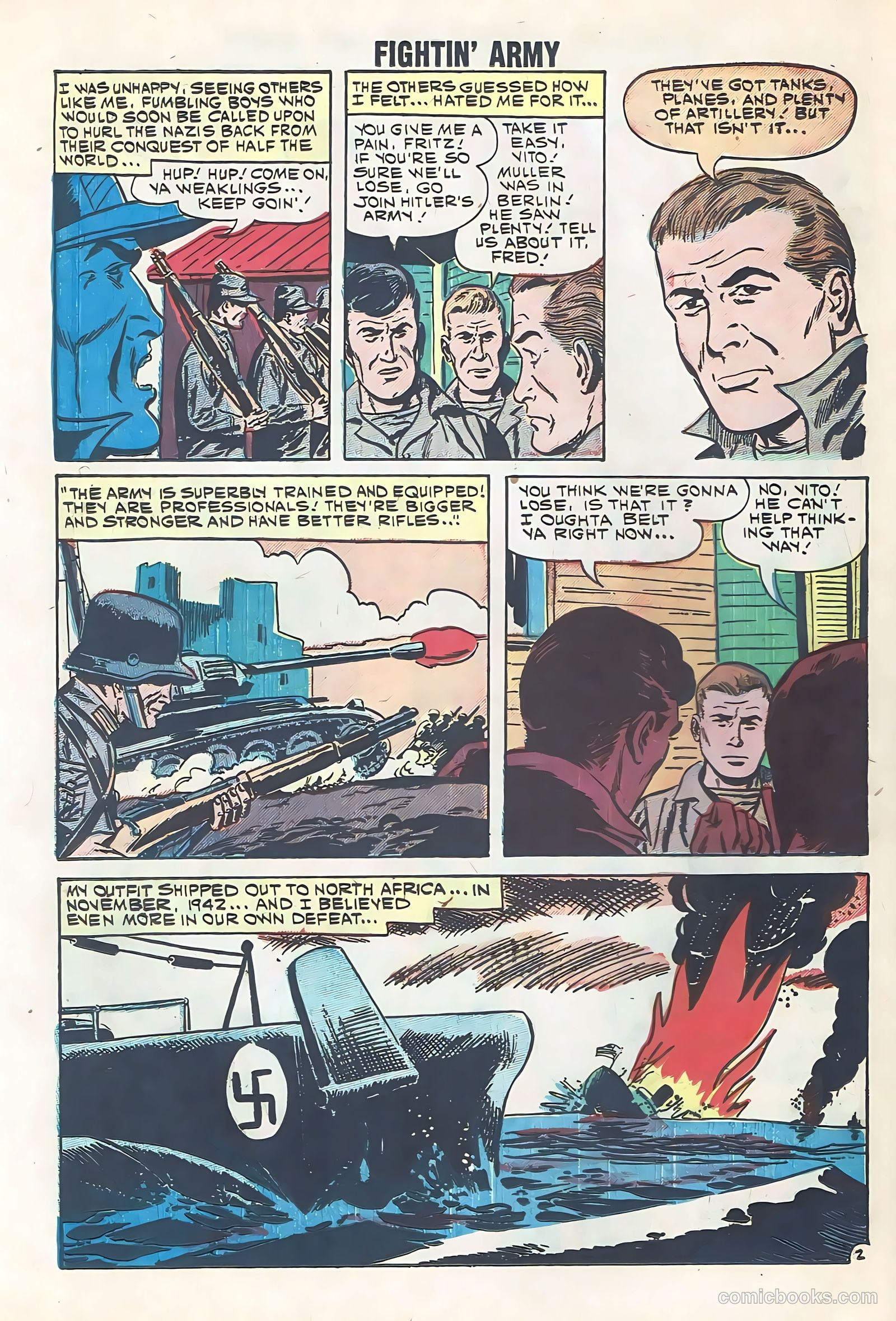 Fightin' Army #39 (1960) — page 26 of 36