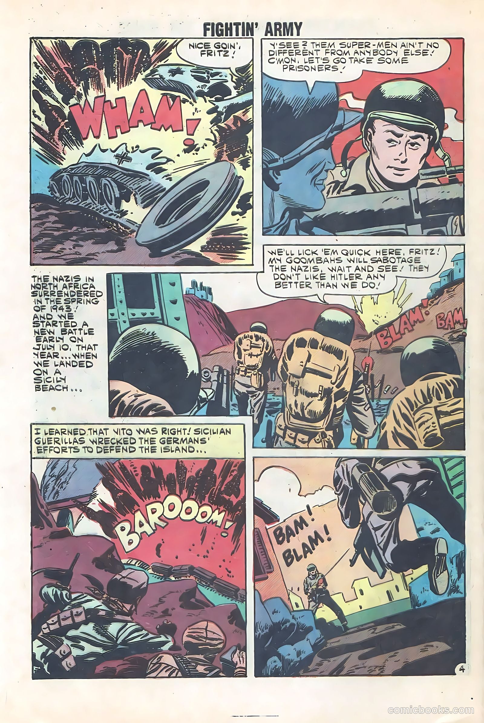 Fightin' Army #39 (1960) — page 28 of 36
