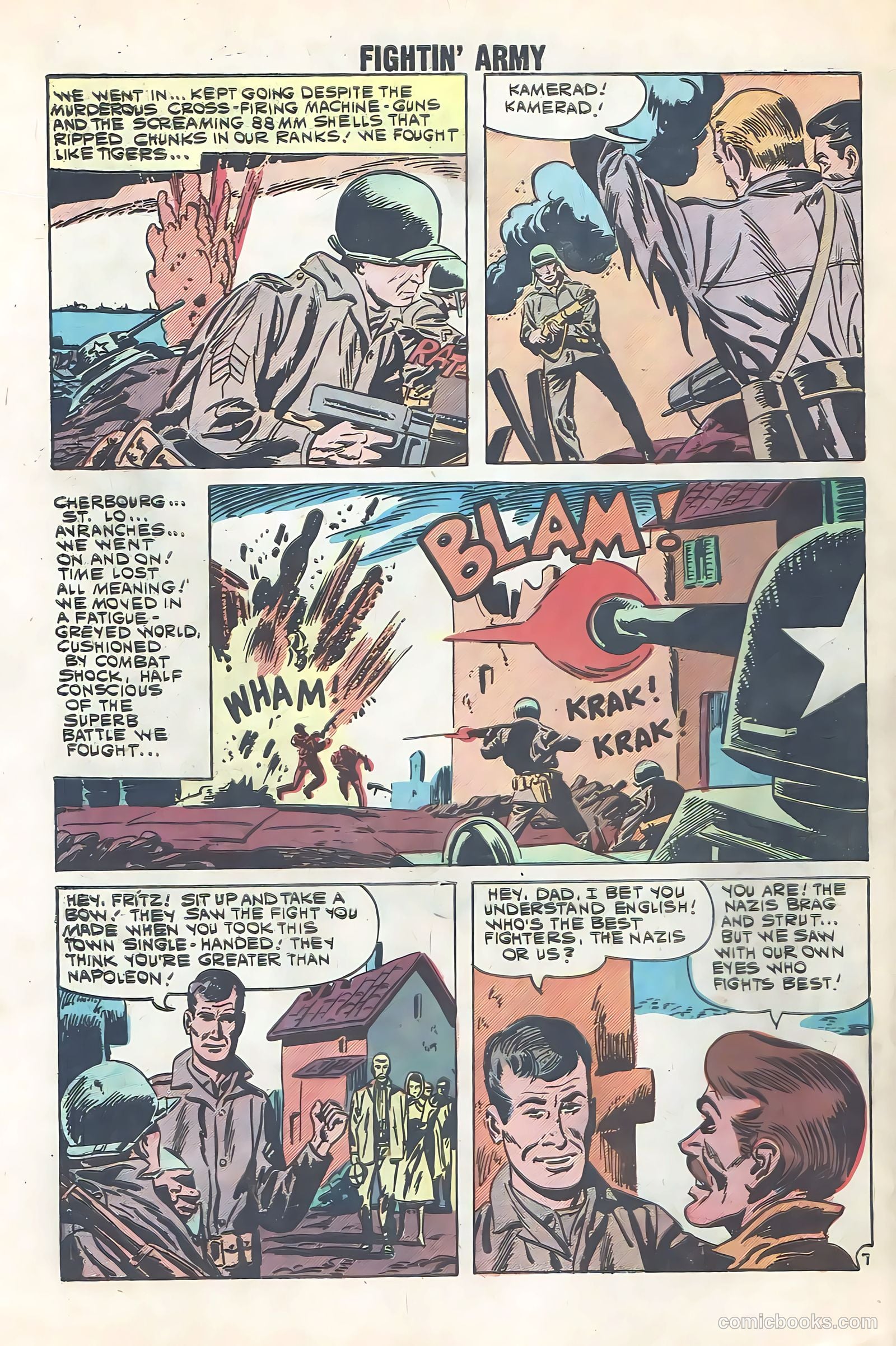Fightin' Army #39 (1960) — page 32 of 36