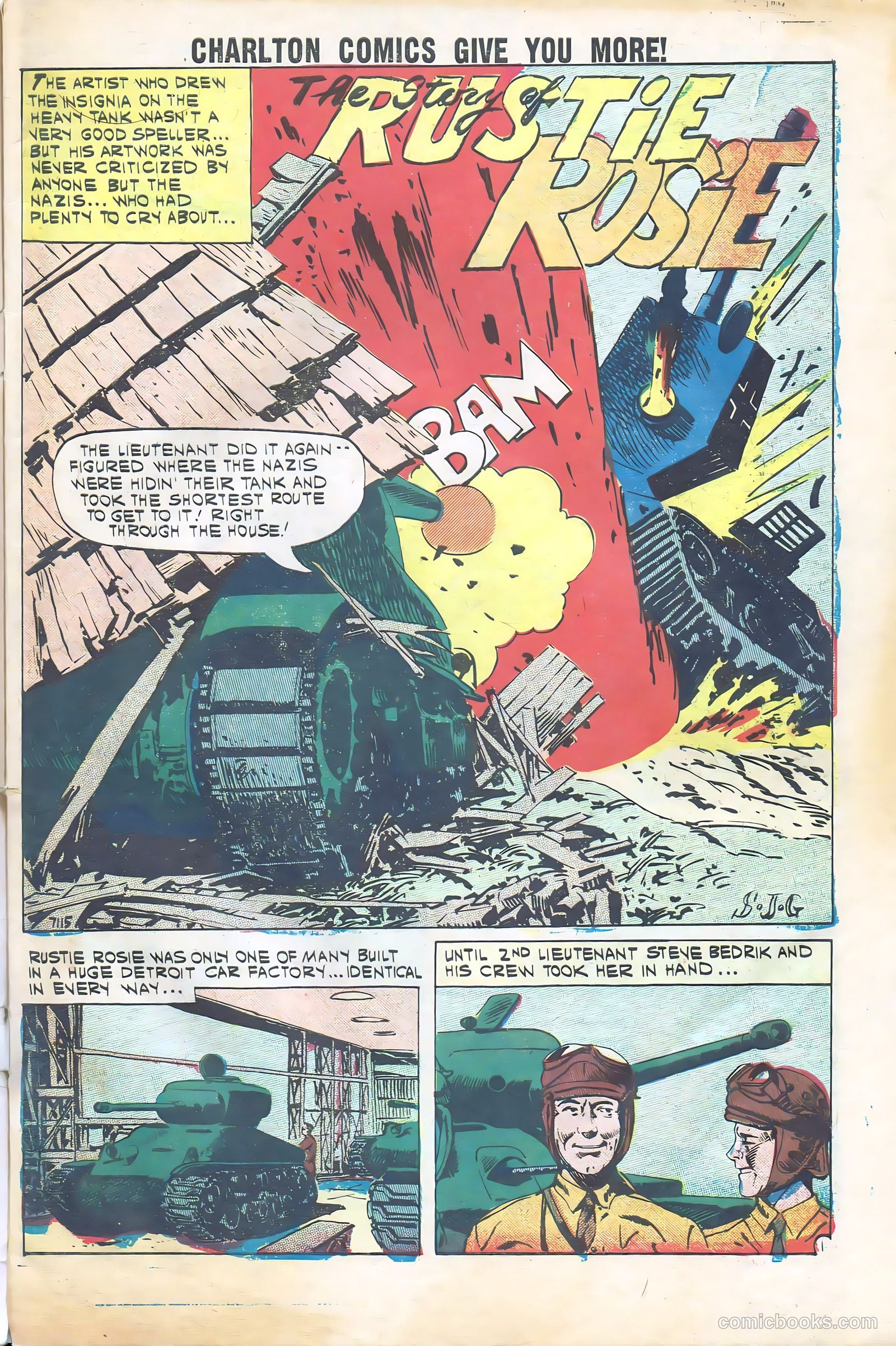 Fightin' Army #40 (1961) — page 3 of 36