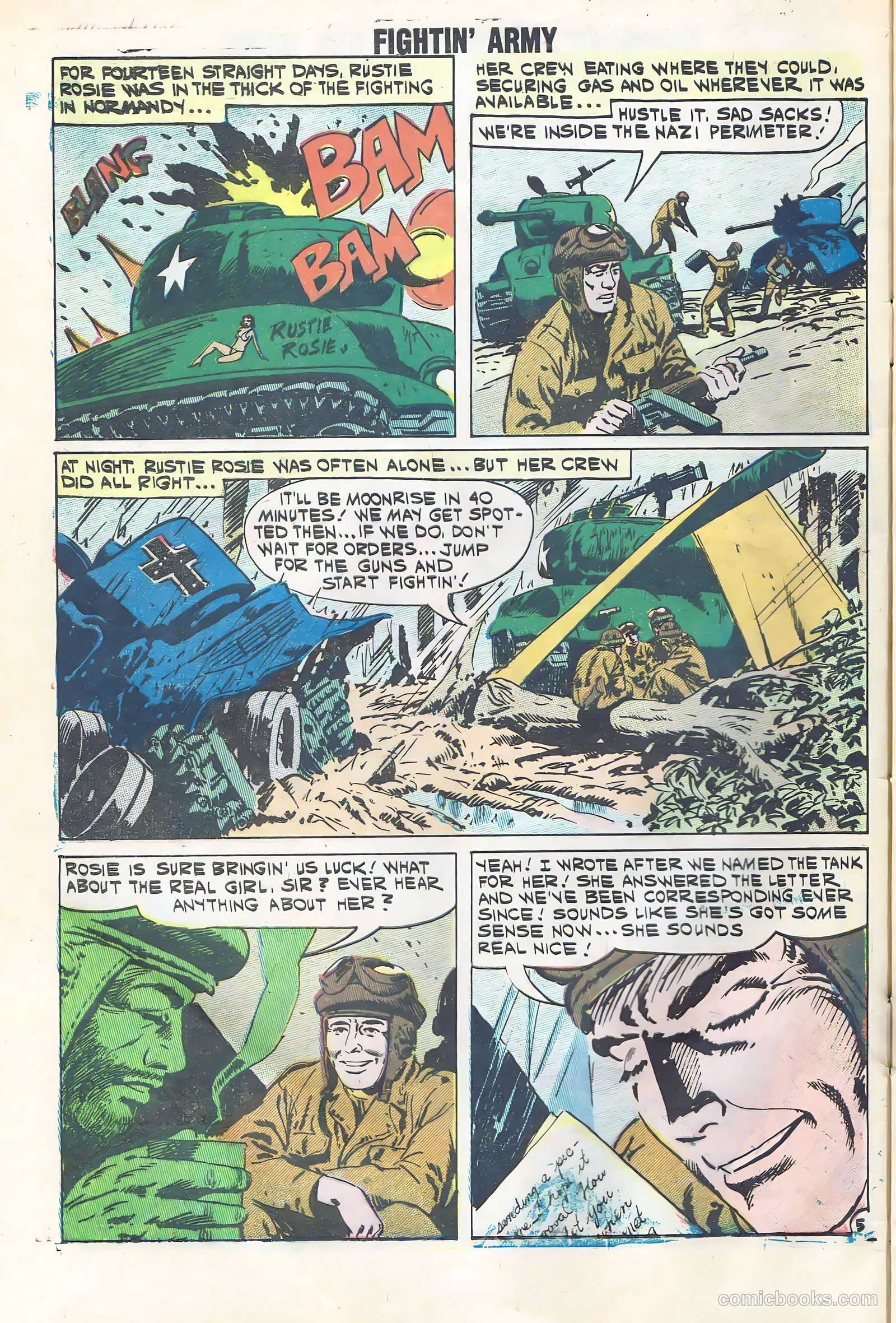 Fightin' Army #40 (1961) — page 8 of 36