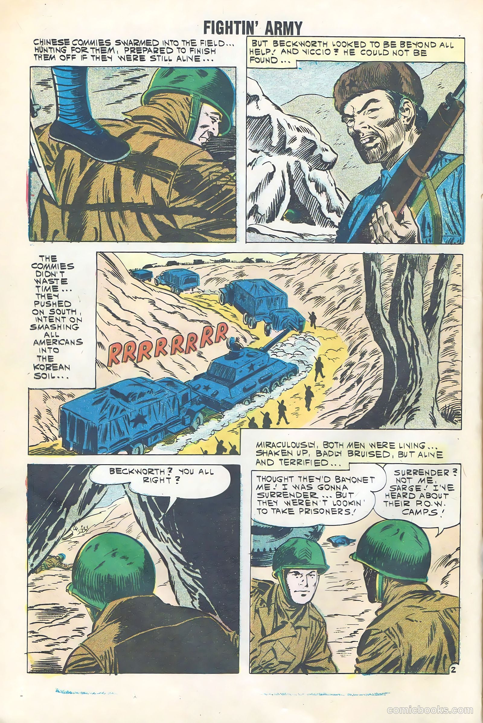 Fightin' Army #40 (1961) — page 16 of 36