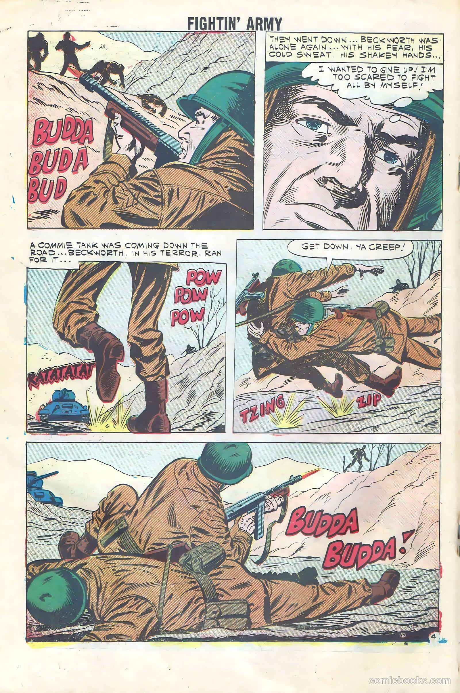 Fightin' Army #40 (1961) — page 18 of 36
