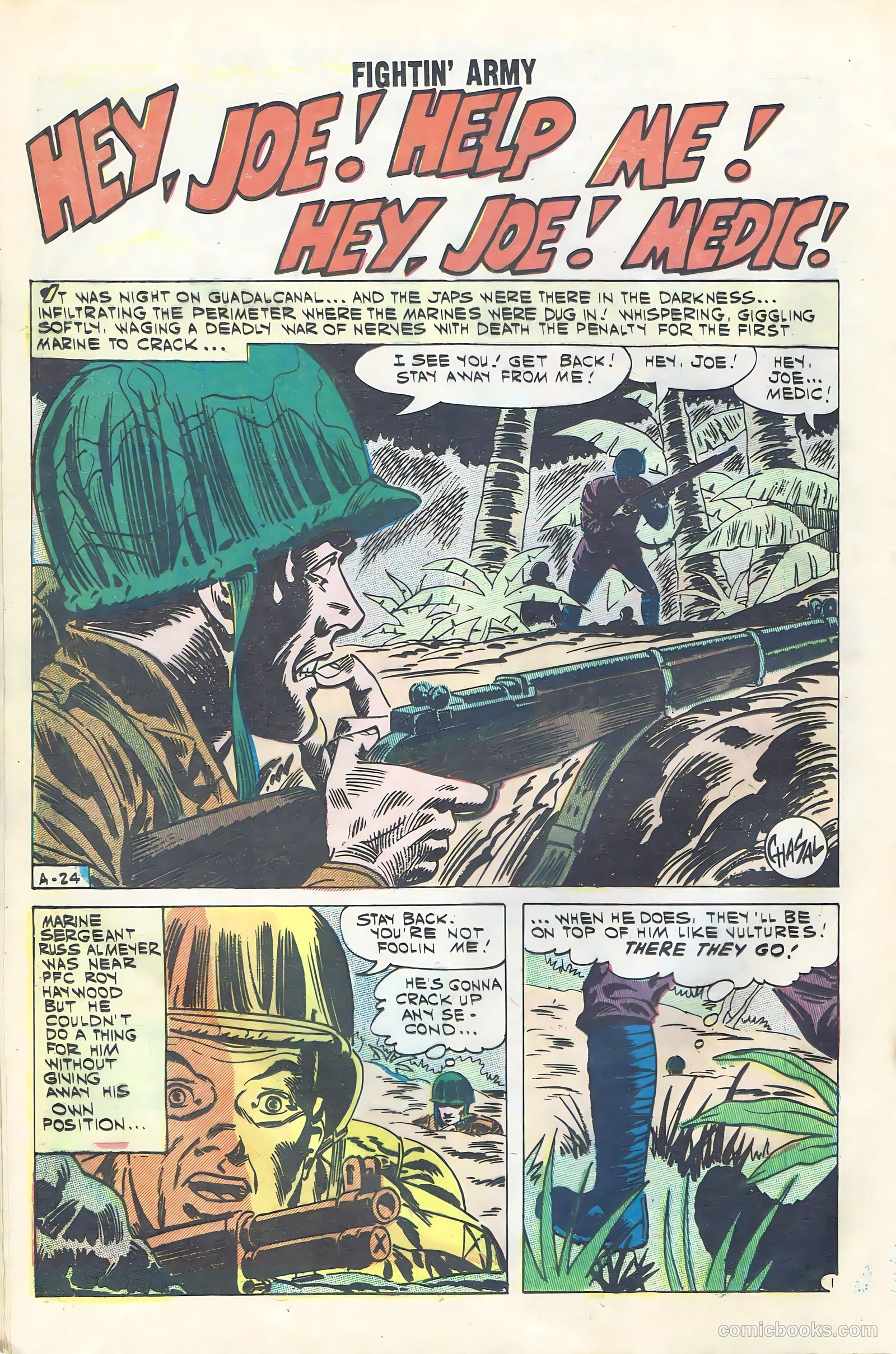 Fightin' Army #40 (1961) — page 20 of 36