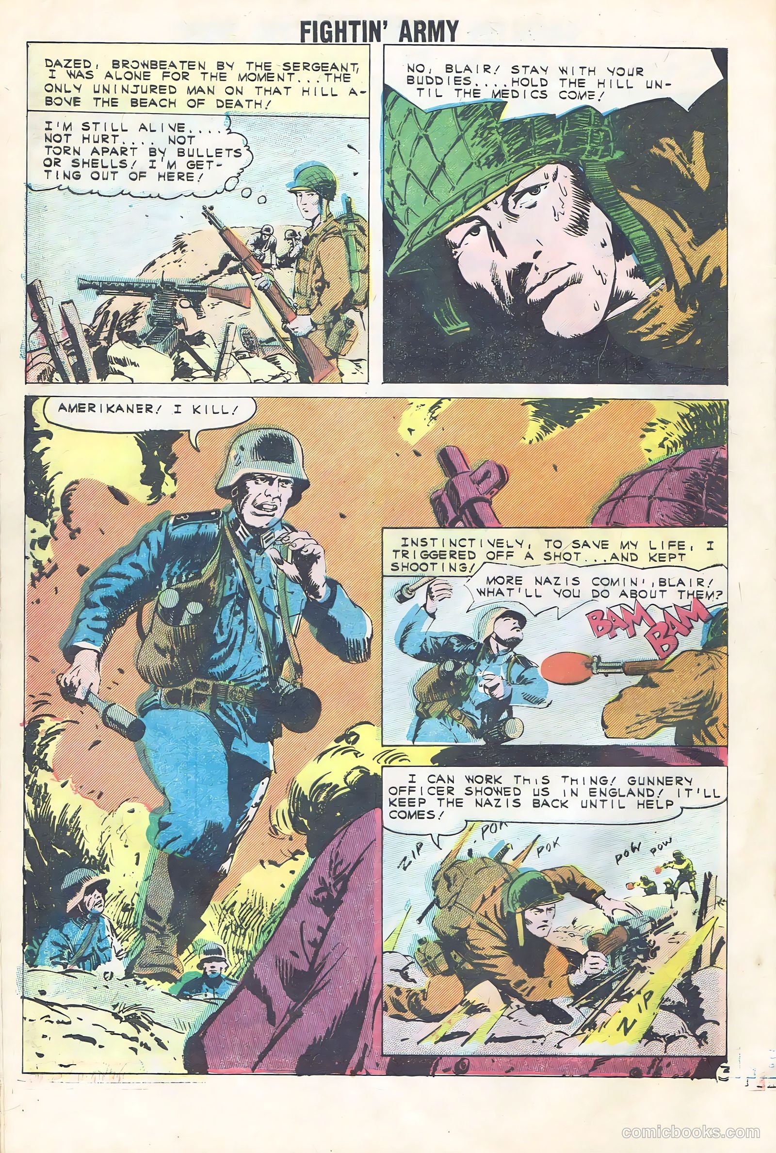 Fightin' Army #40 (1961) — page 28 of 36