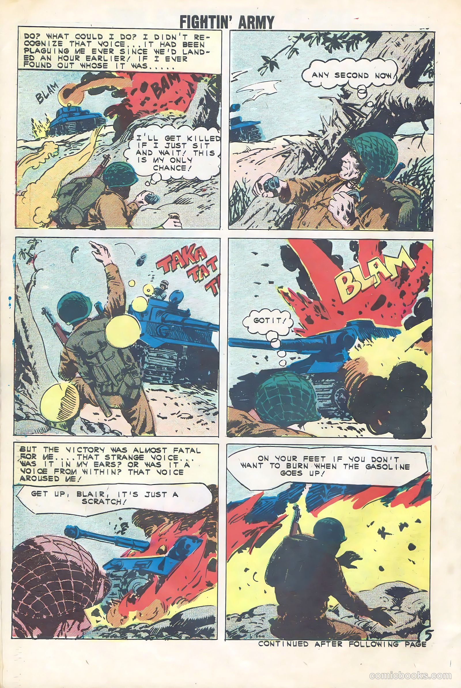 Fightin' Army #40 (1961) — page 30 of 36