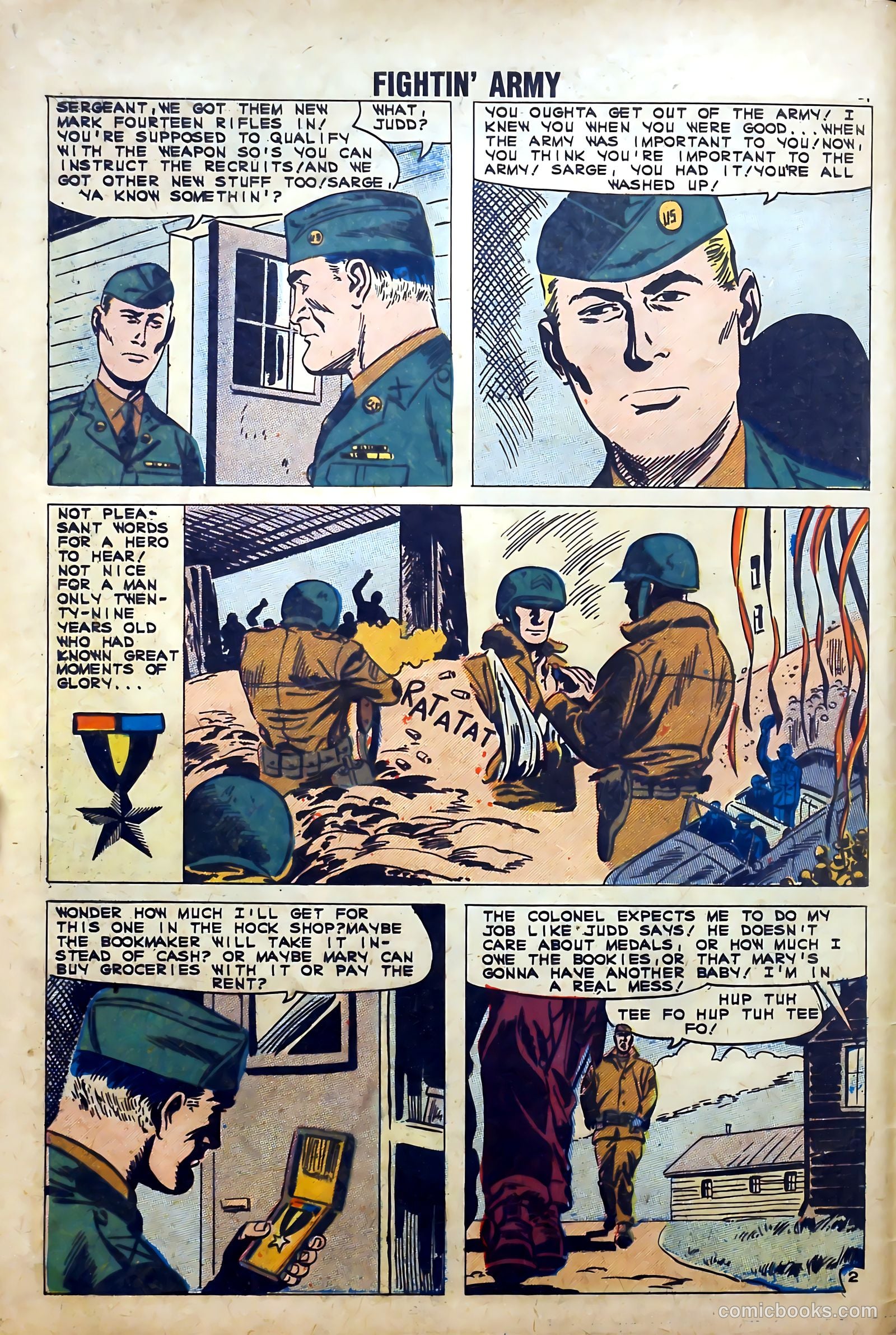 Fightin' Army #41 (1961) — page 4 of 36