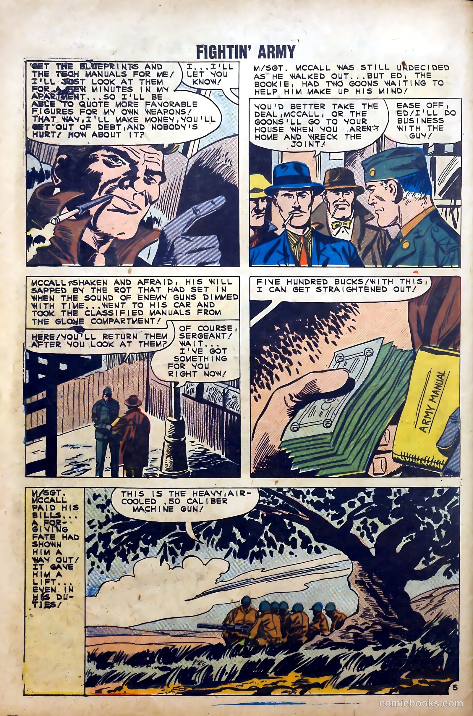 Fightin' Army #41 (1961) — page 8 of 36