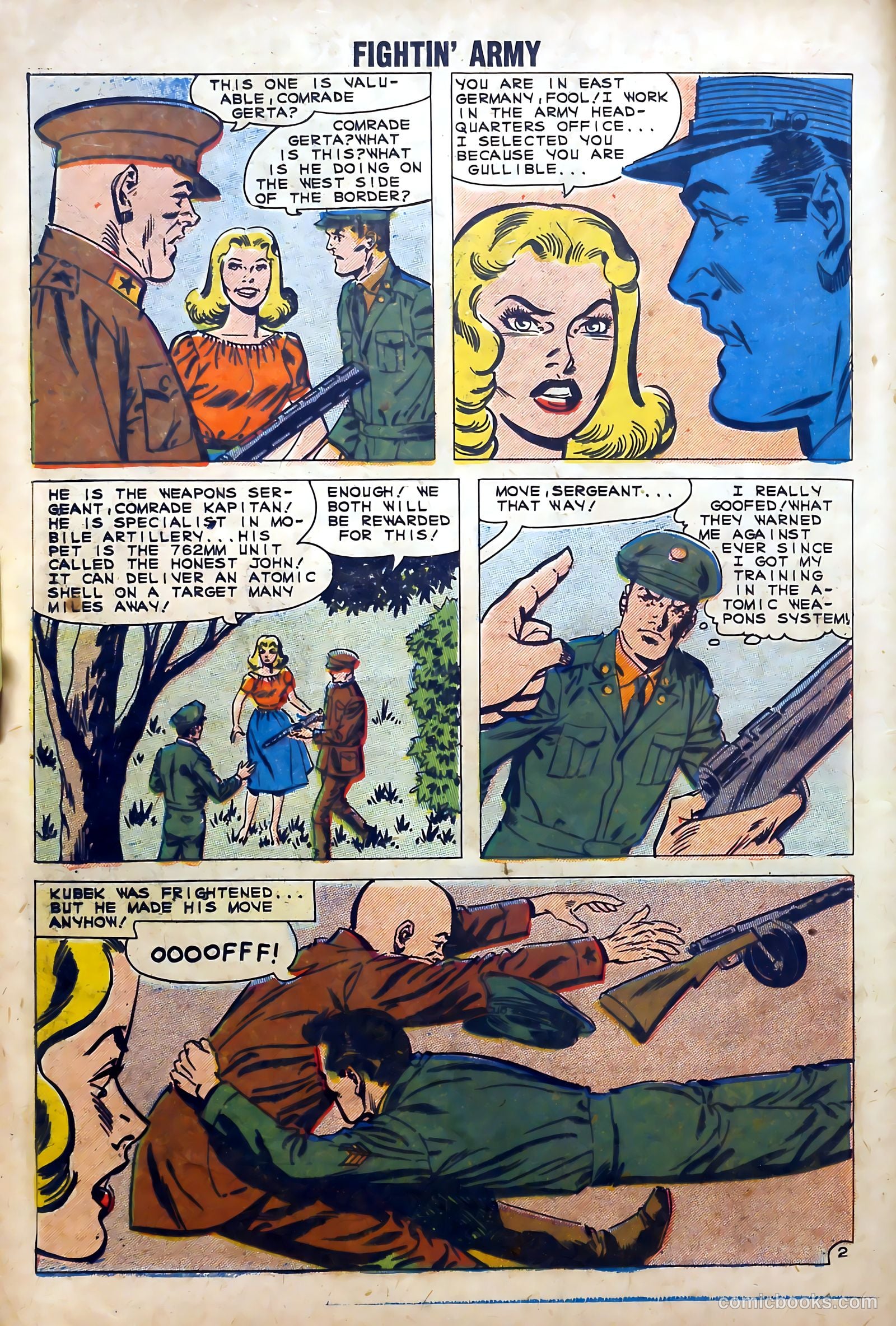 Fightin' Army #41 (1961) — page 16 of 36