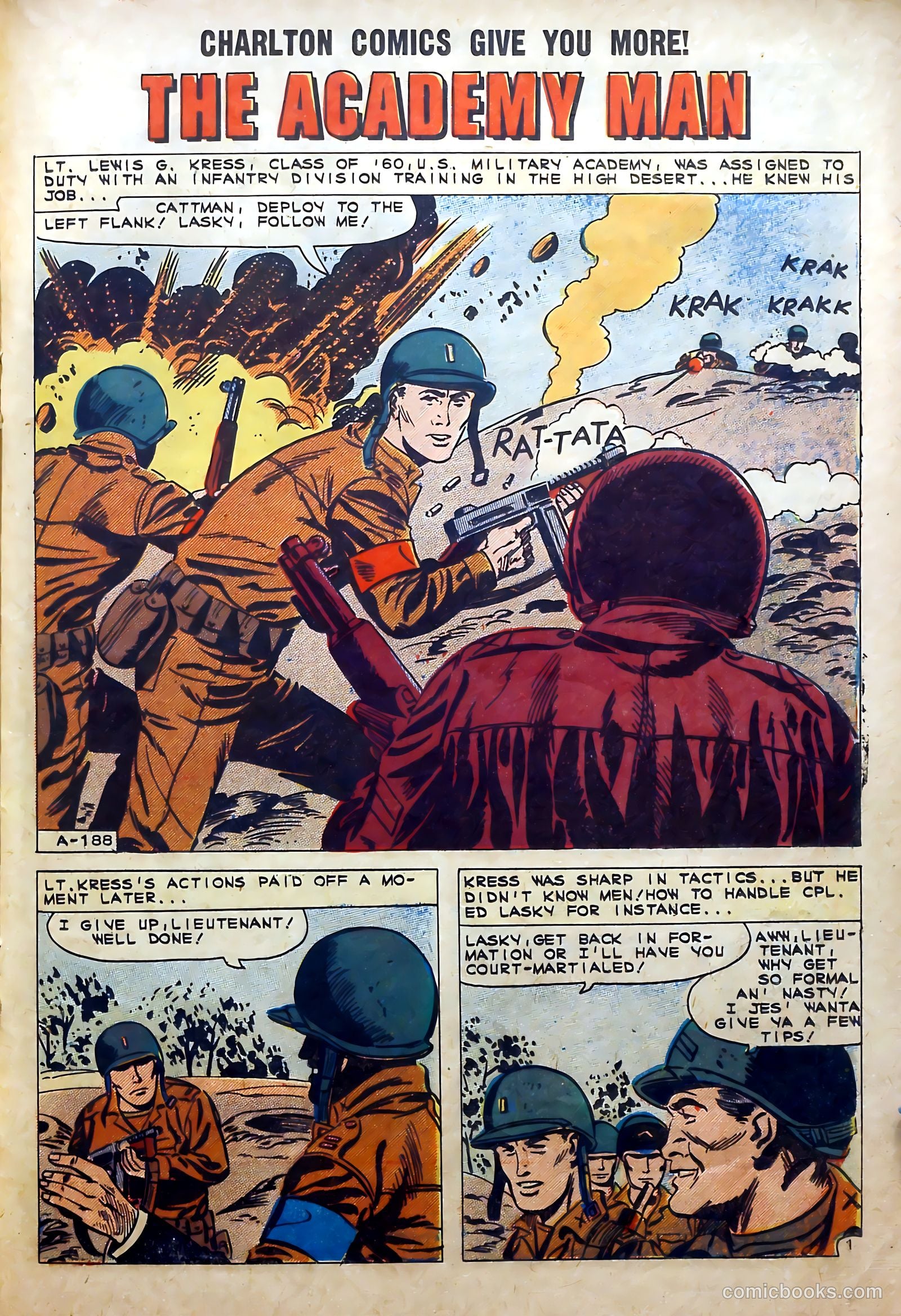 Fightin' Army #41 (1961) — page 23 of 36