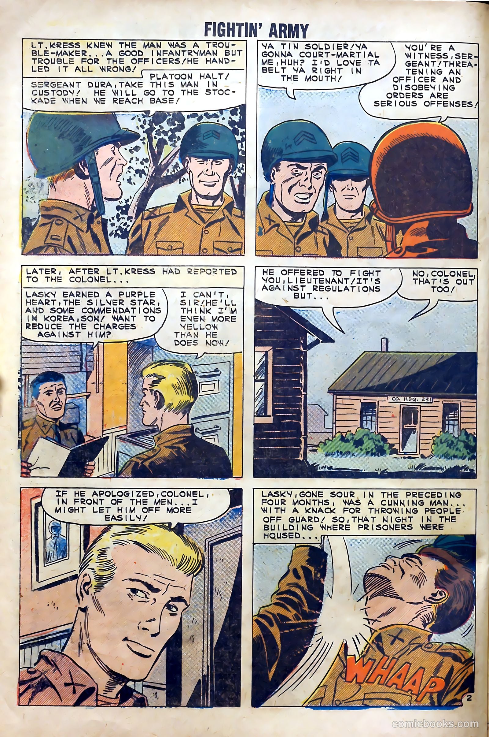 Fightin' Army #41 (1961) — page 24 of 36