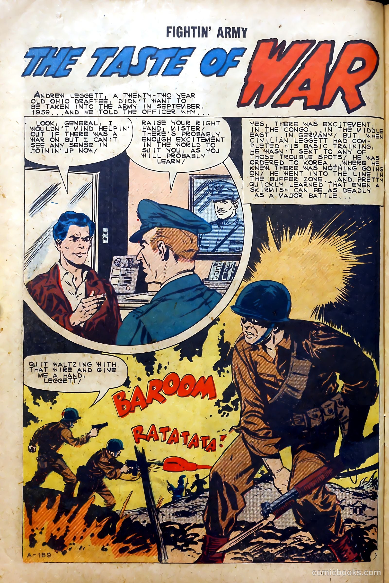 Fightin' Army #41 (1961) — page 26 of 36