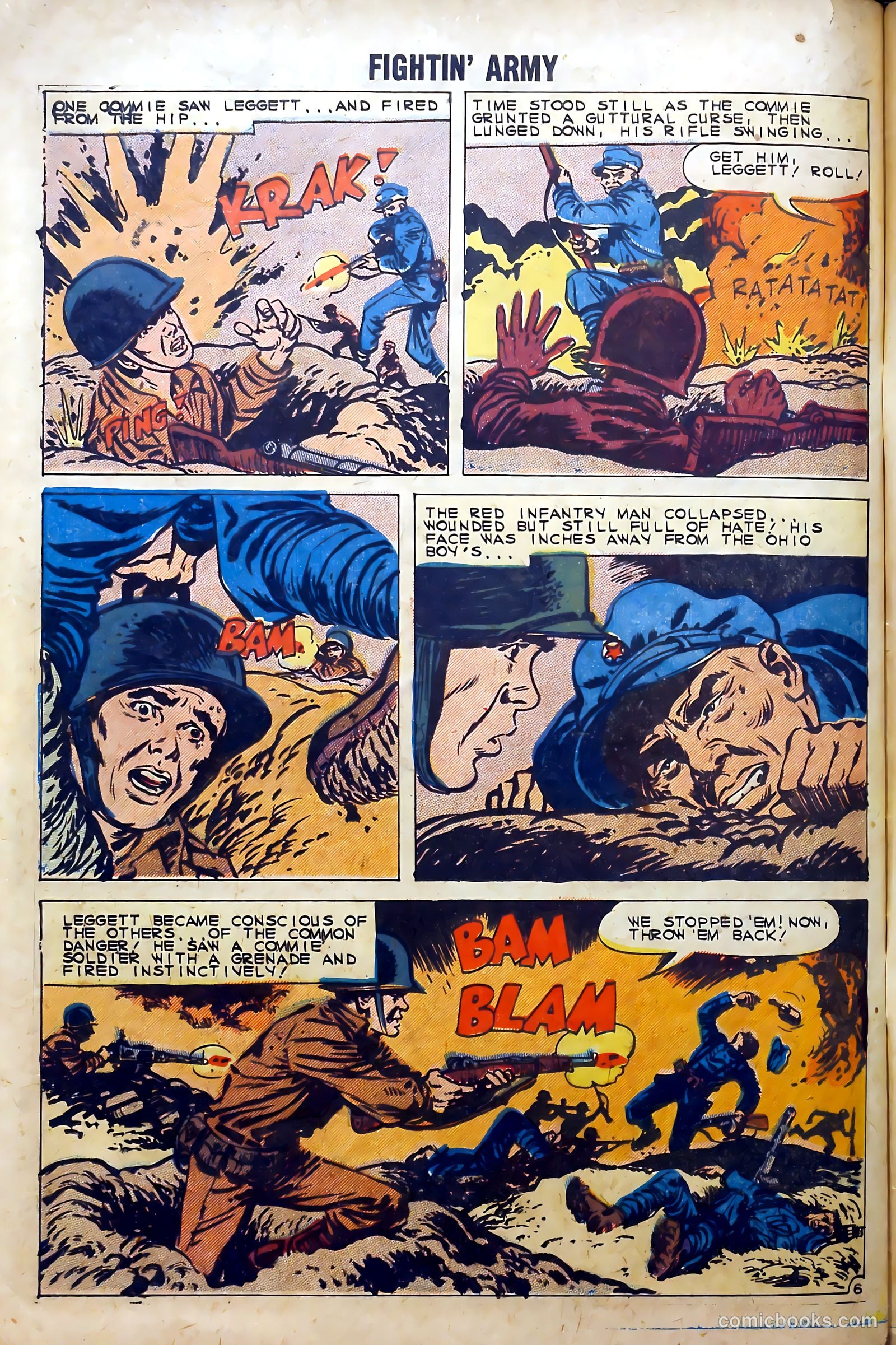 Fightin' Army #41 (1961) — page 32 of 36