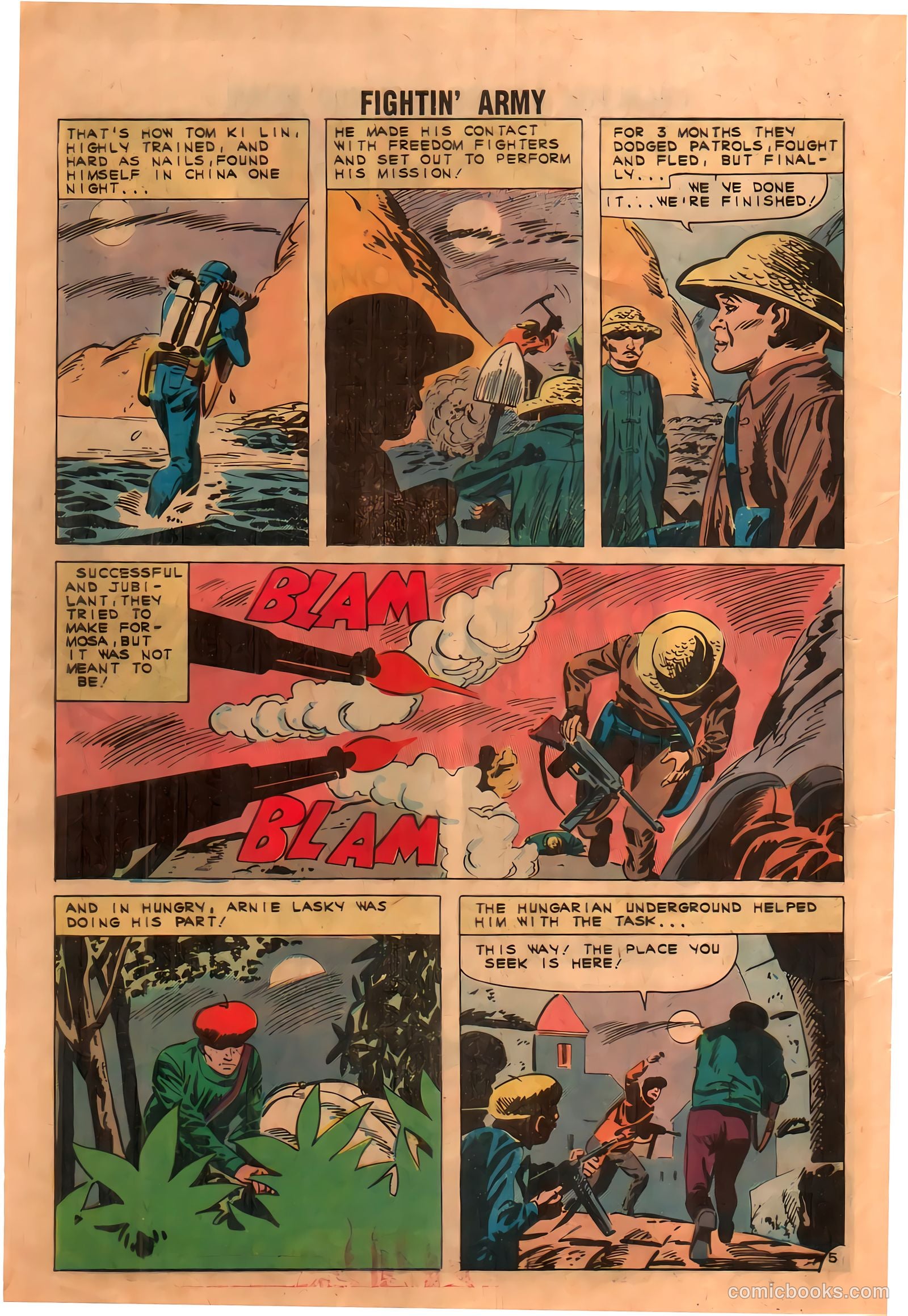 Fightin' Army #43 (1961) — page 8 of 36