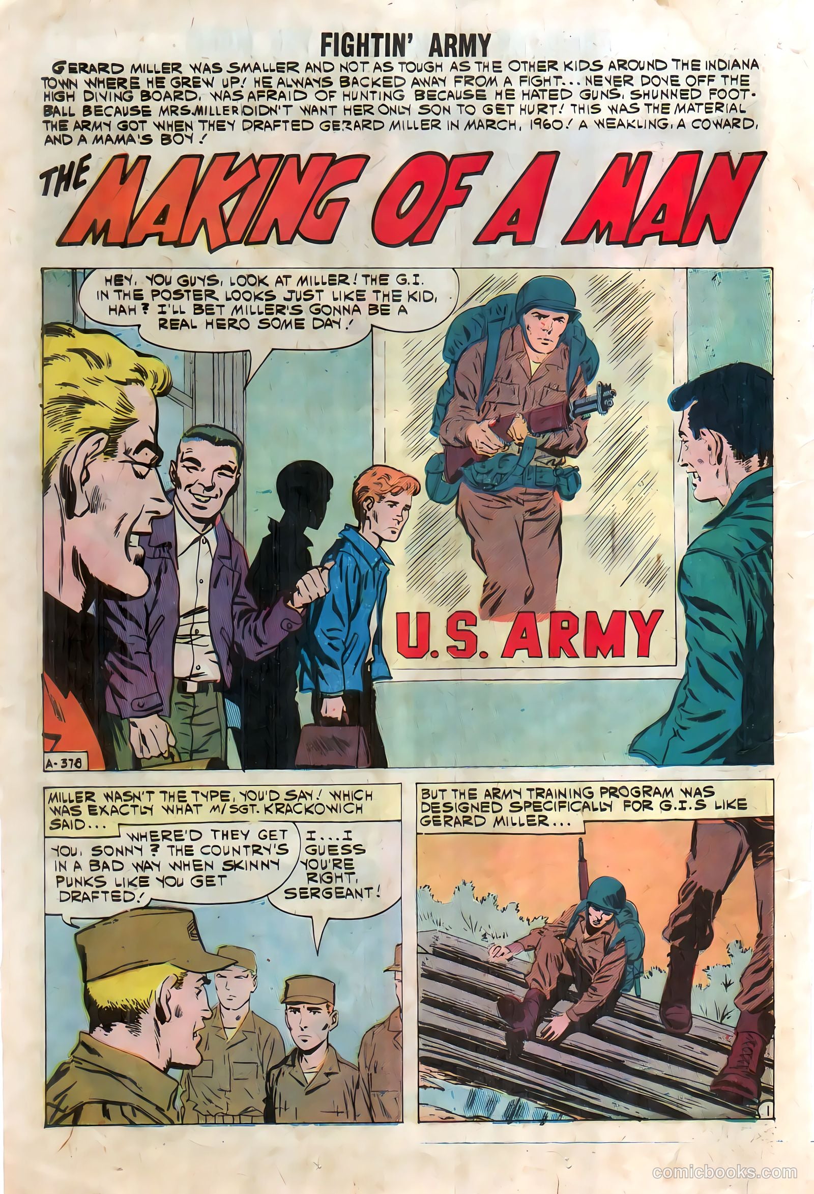 Fightin' Army #43 (1961) — page 12 of 36