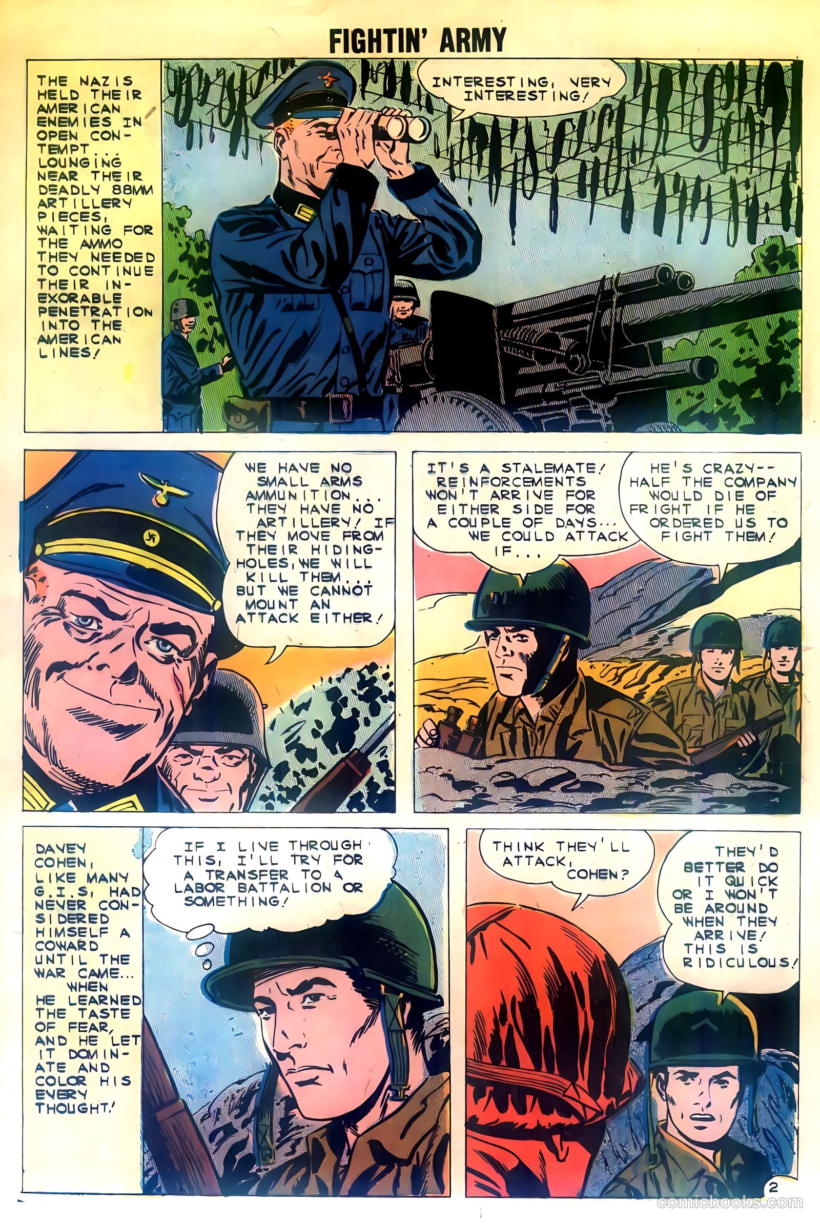 Fightin' Army #44 (1963) — page 4 of 36