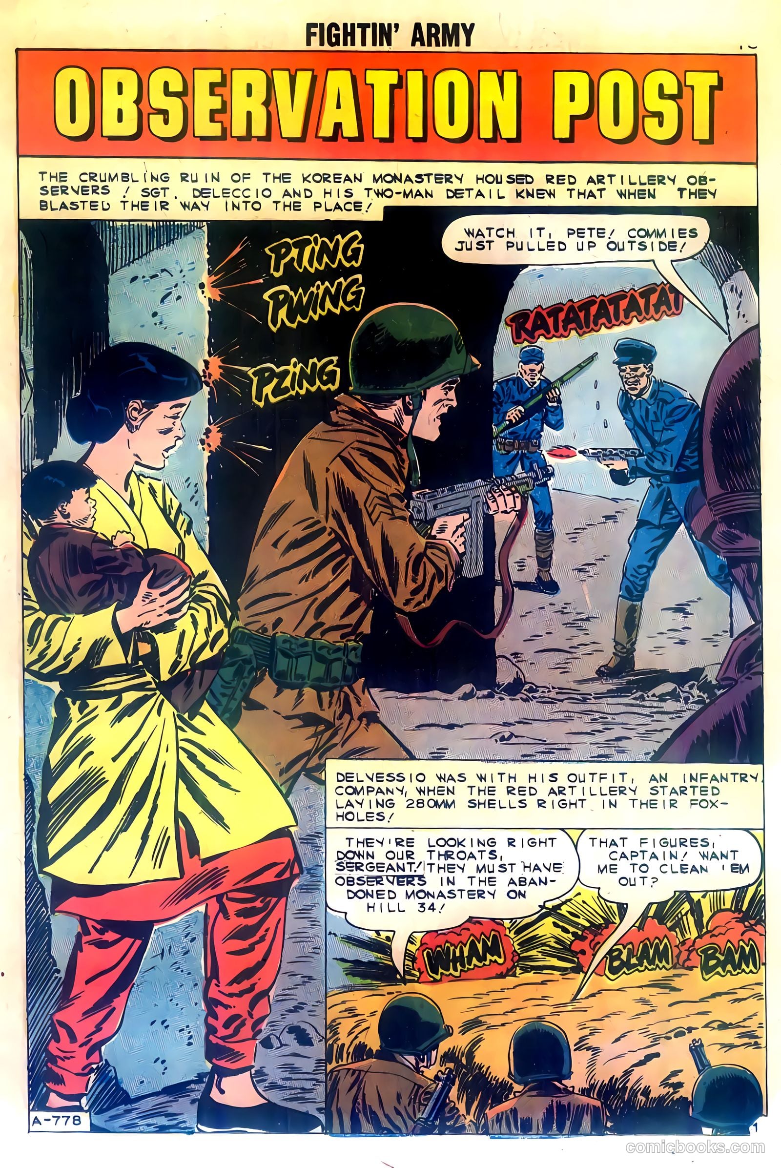 Fightin' Army #44 (1963) — page 12 of 36