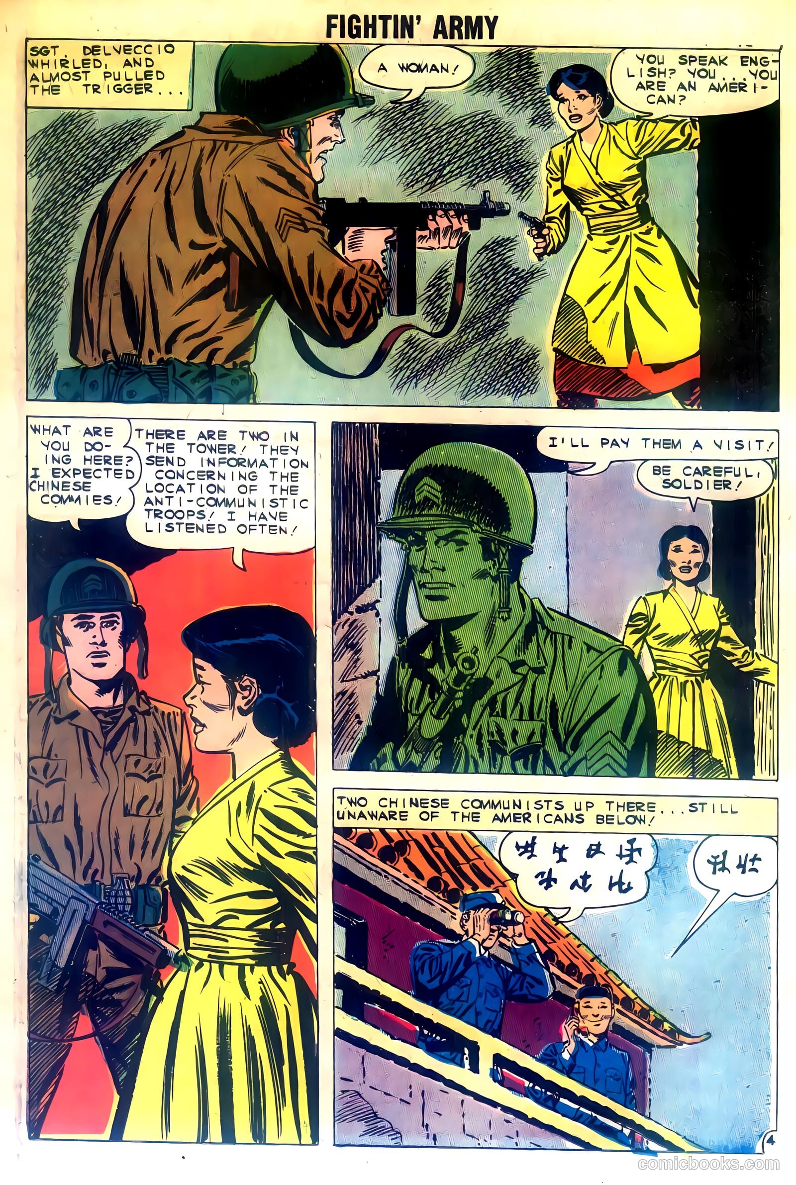Fightin' Army #44 (1963) — page 16 of 36