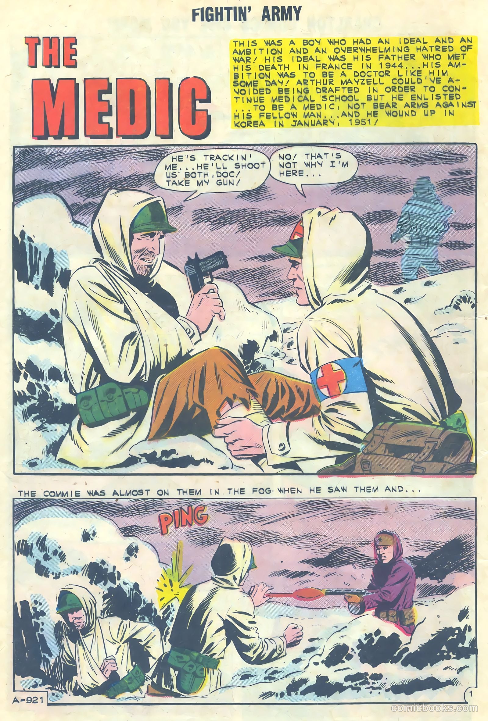 Fightin' Army #45 (1962) — page 12 of 36