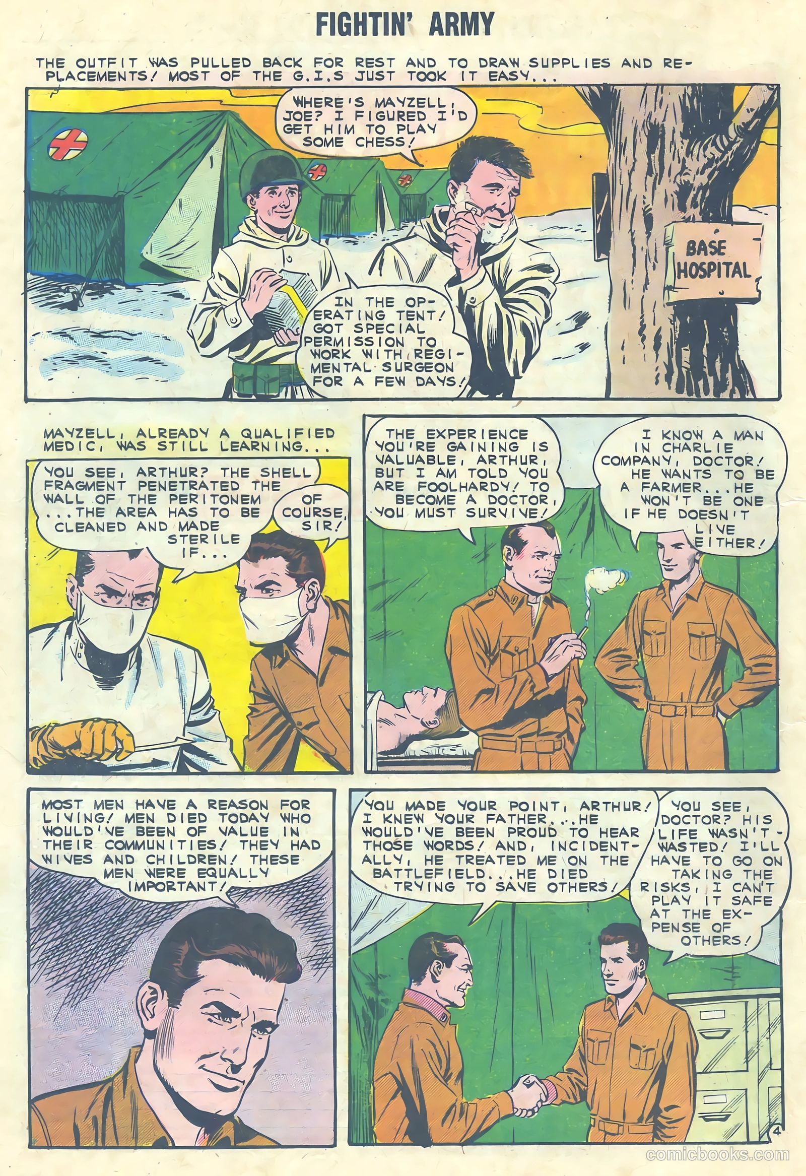 Fightin' Army #45 (1962) — page 16 of 36