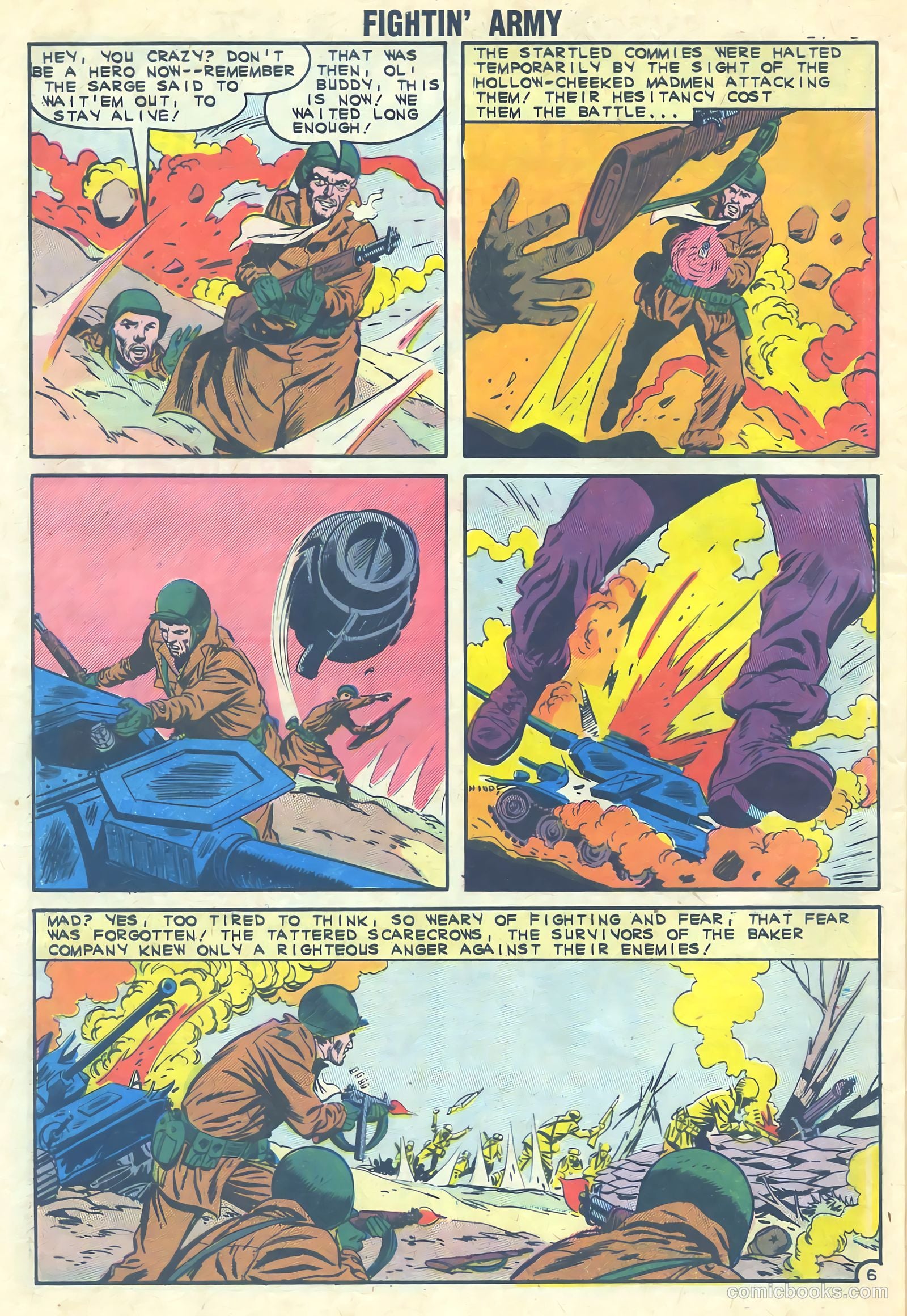 Fightin' Army #45 (1962) — page 32 of 36