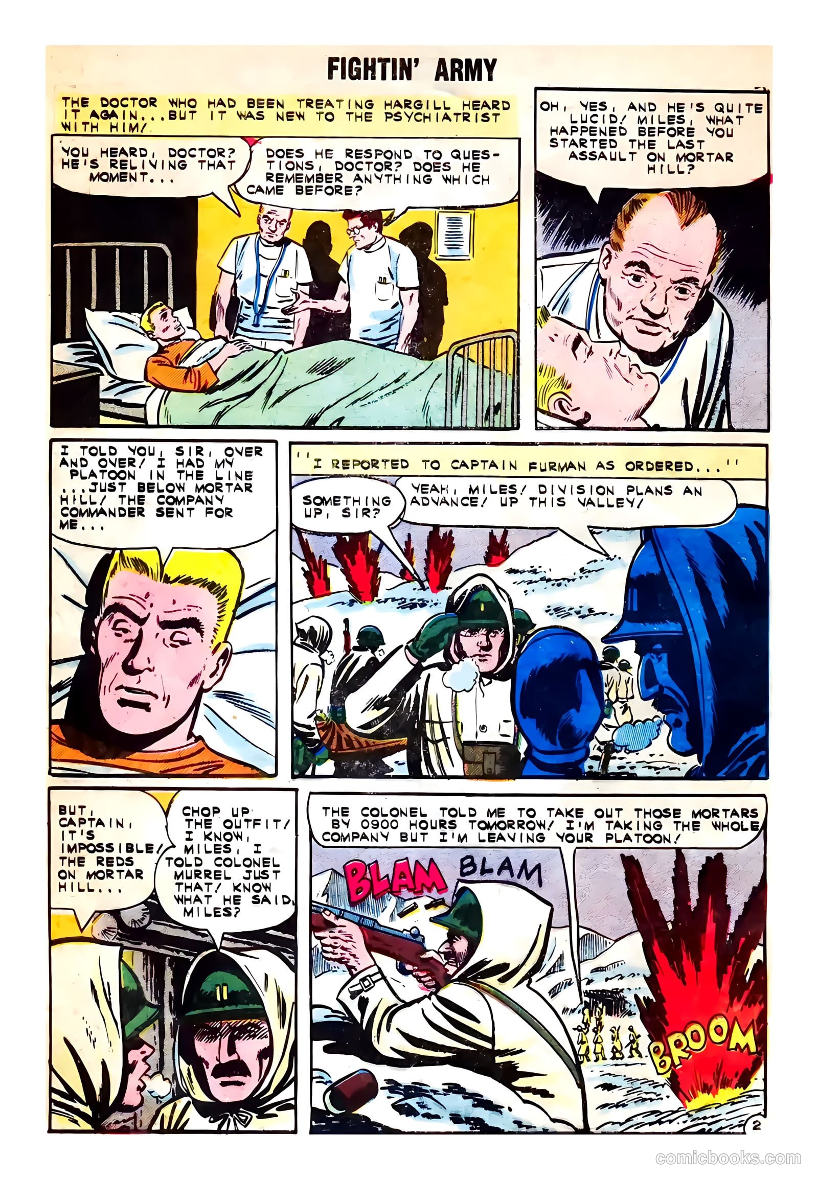 Fightin' Army #46 (1962) — page 4 of 36