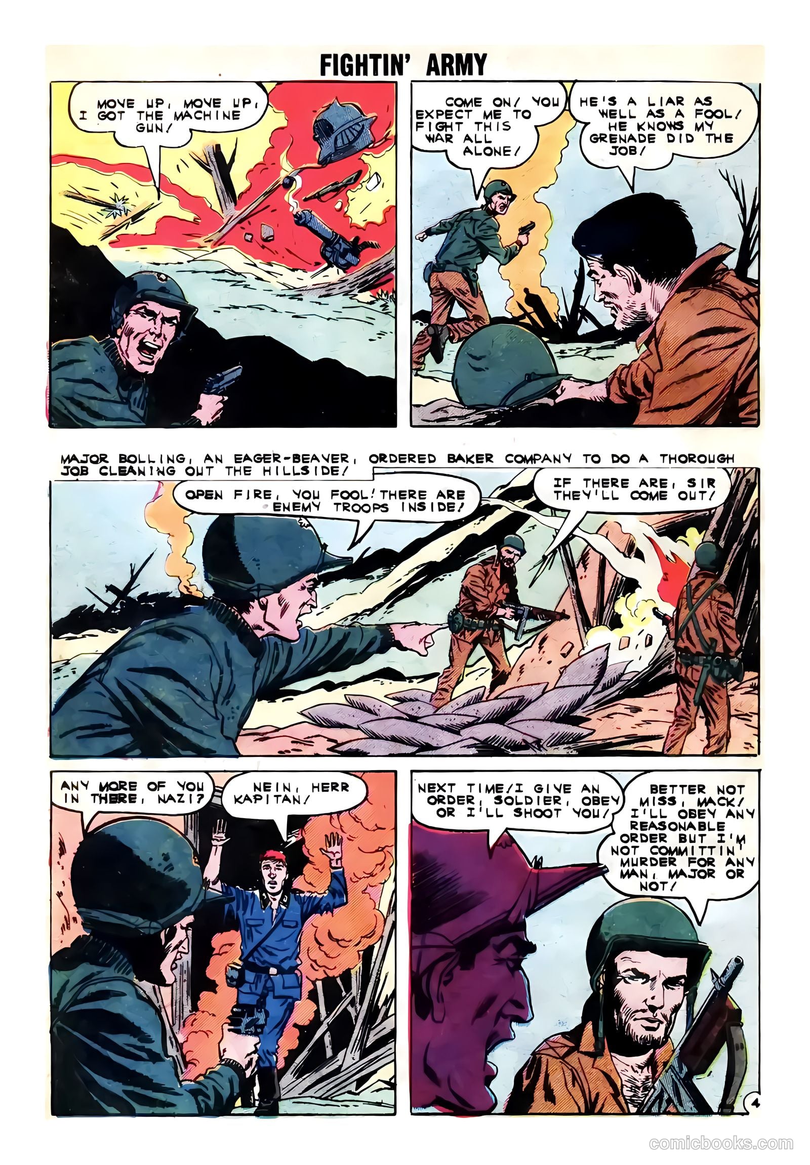 Fightin' Army #46 (1962) — page 28 of 36