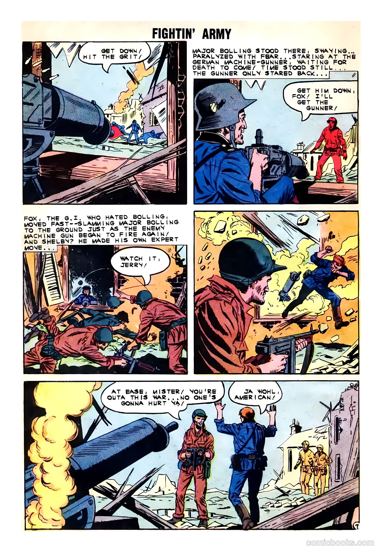 Fightin' Army #46 (1962) — page 32 of 36
