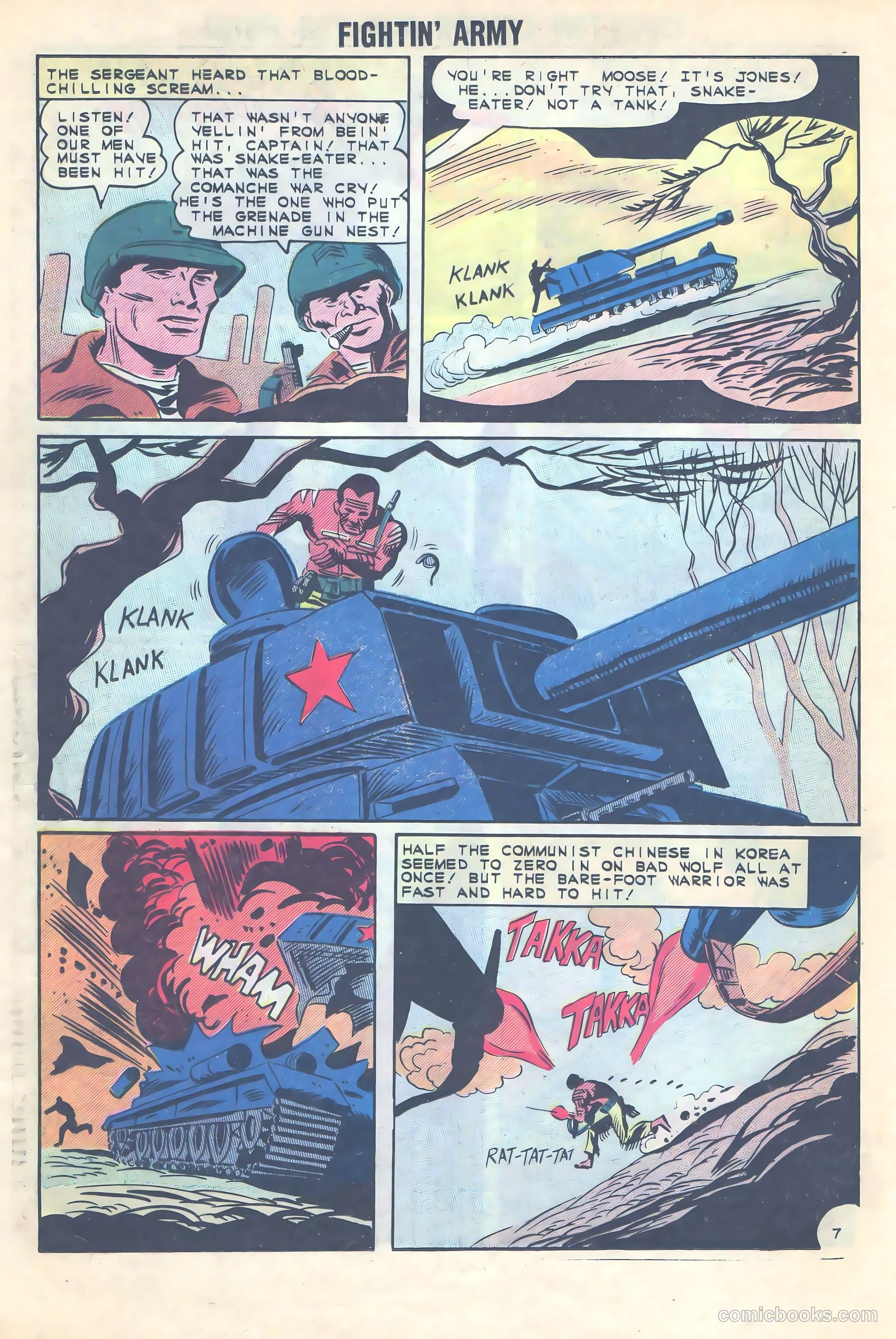 Fightin' Army #47 (1962) — page 21 of 37