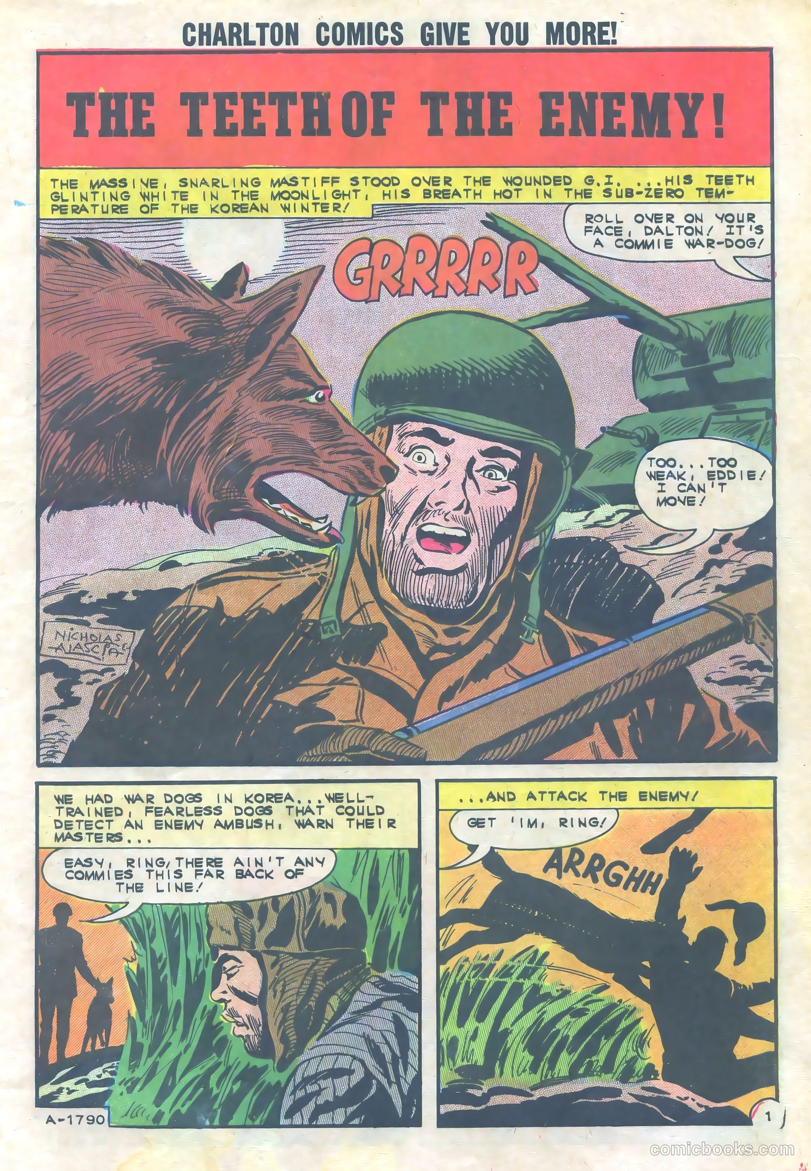 Fightin' Army #49 (1962) — page 3 of 36