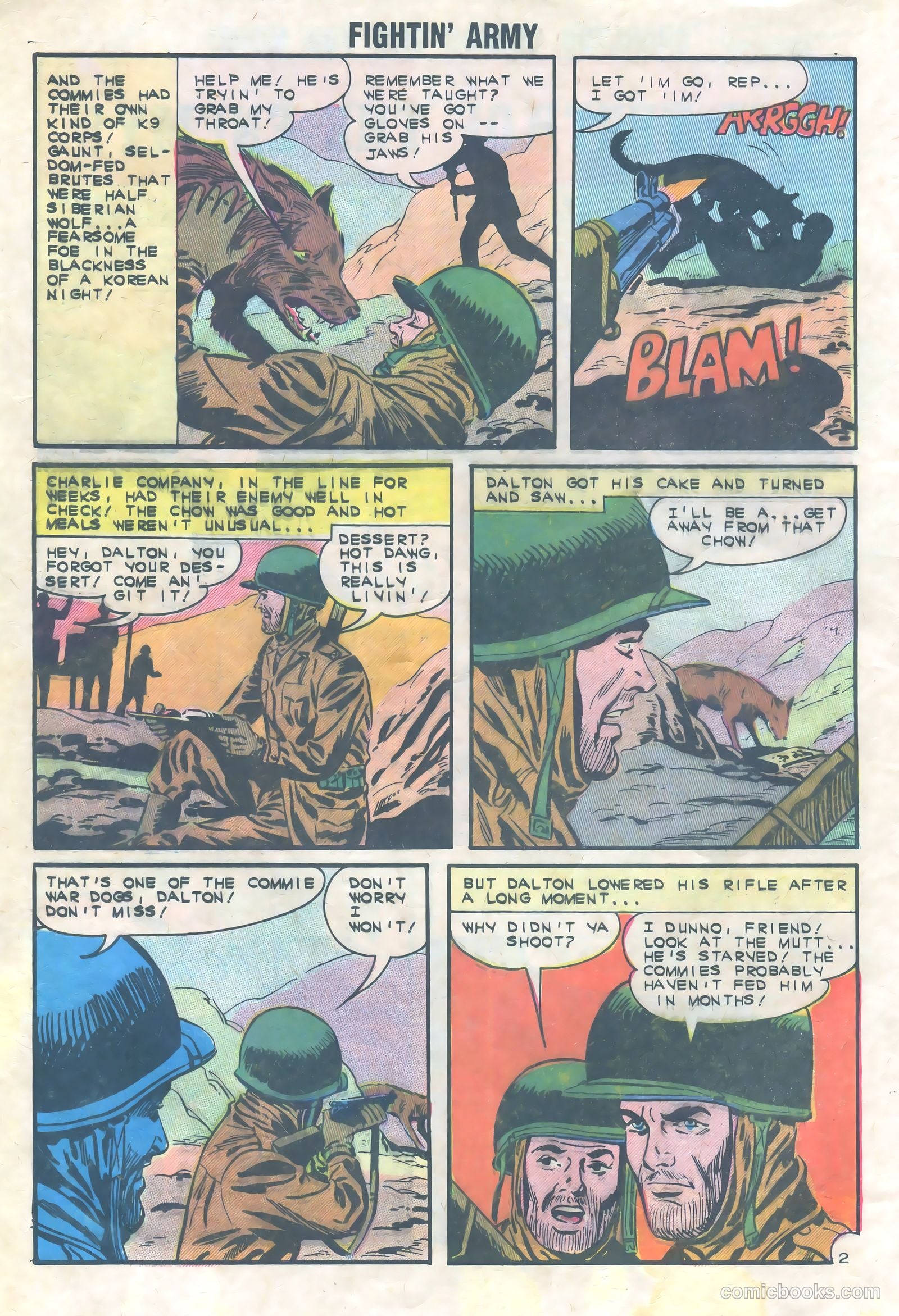 Fightin' Army #49 (1962) — page 4 of 36